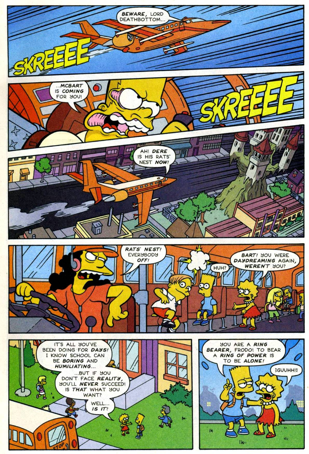 Read online Bongo Comics Free-For-All! comic -  Issue #2007 - 22