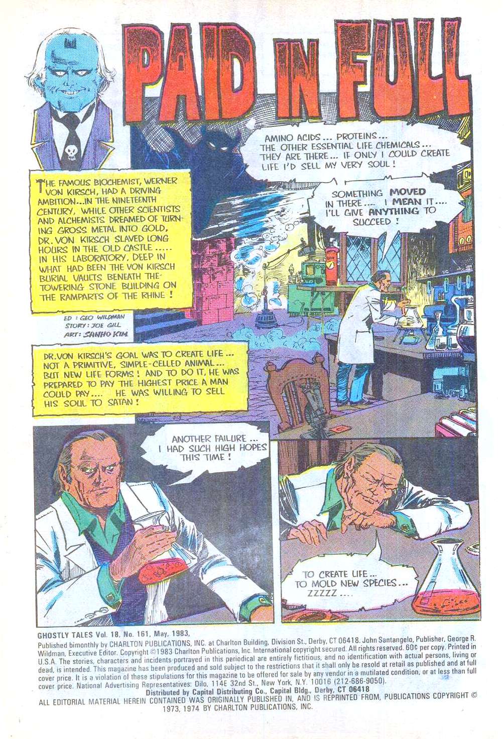 Read online Ghostly Tales comic -  Issue #161 - 3