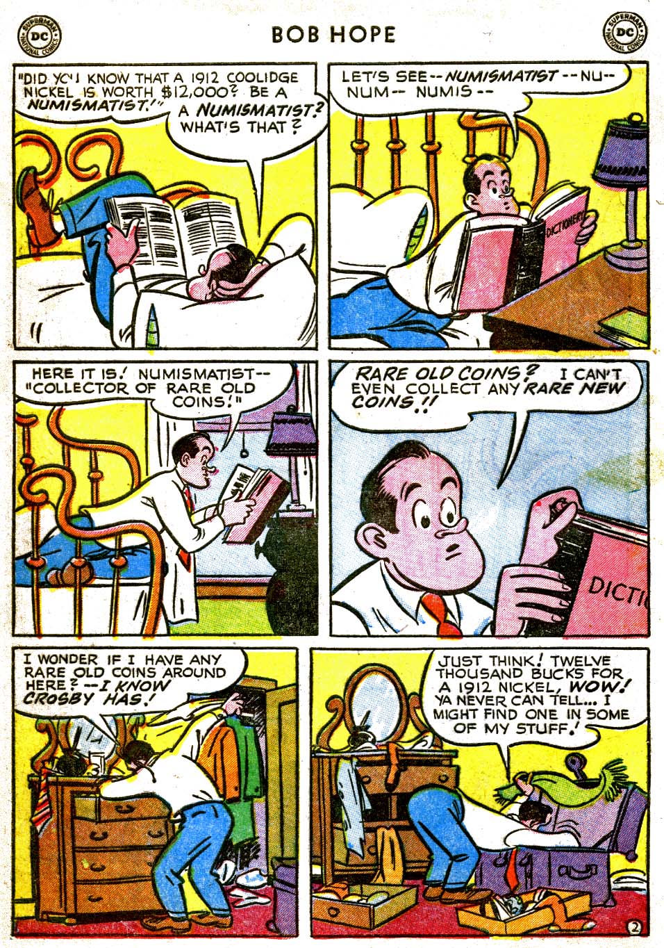 Read online The Adventures of Bob Hope comic -  Issue #20 - 4