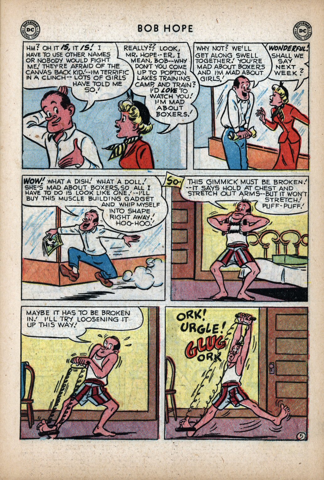 Read online The Adventures of Bob Hope comic -  Issue #12 - 7