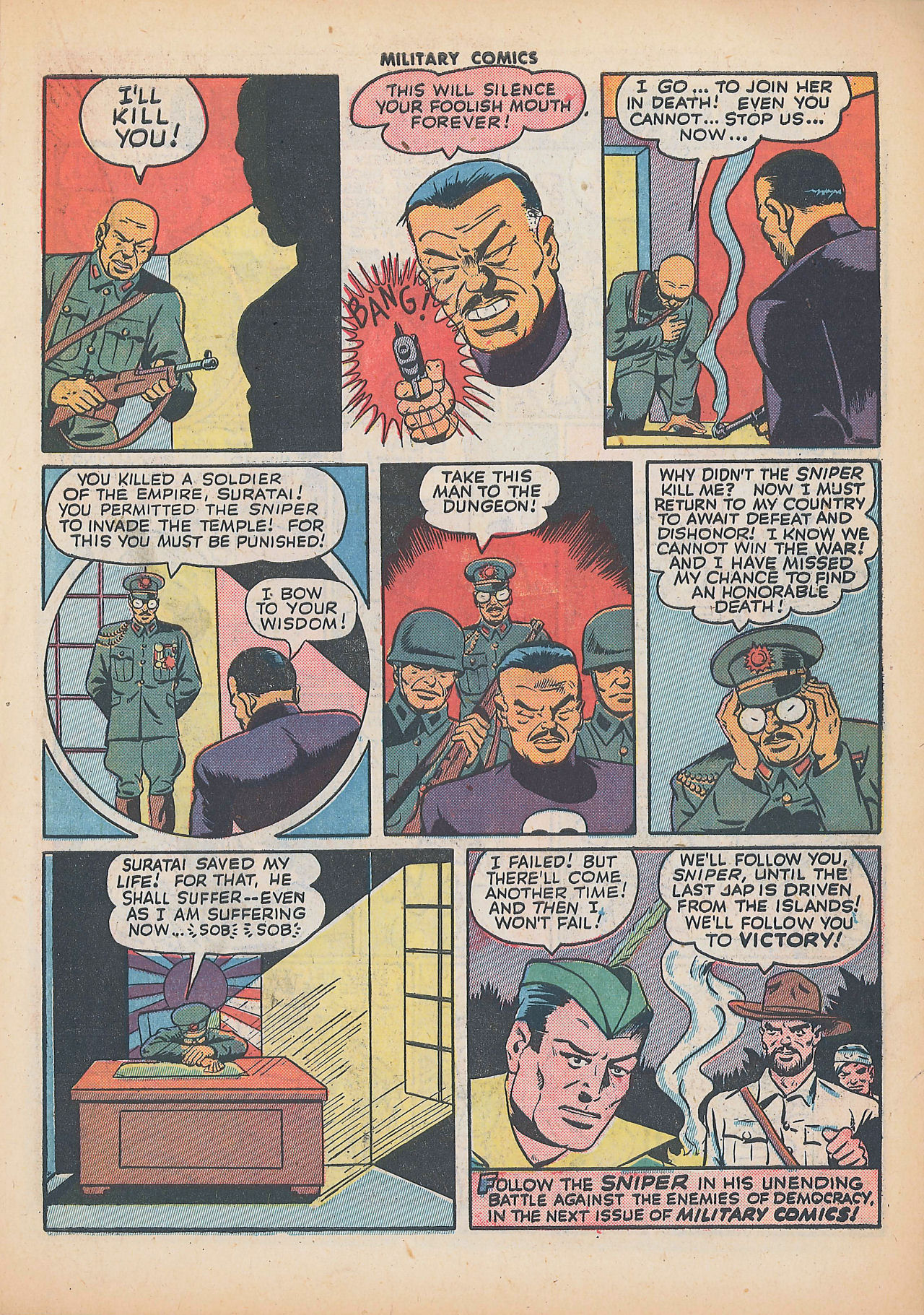 Read online Military Comics comic -  Issue #25 - 29