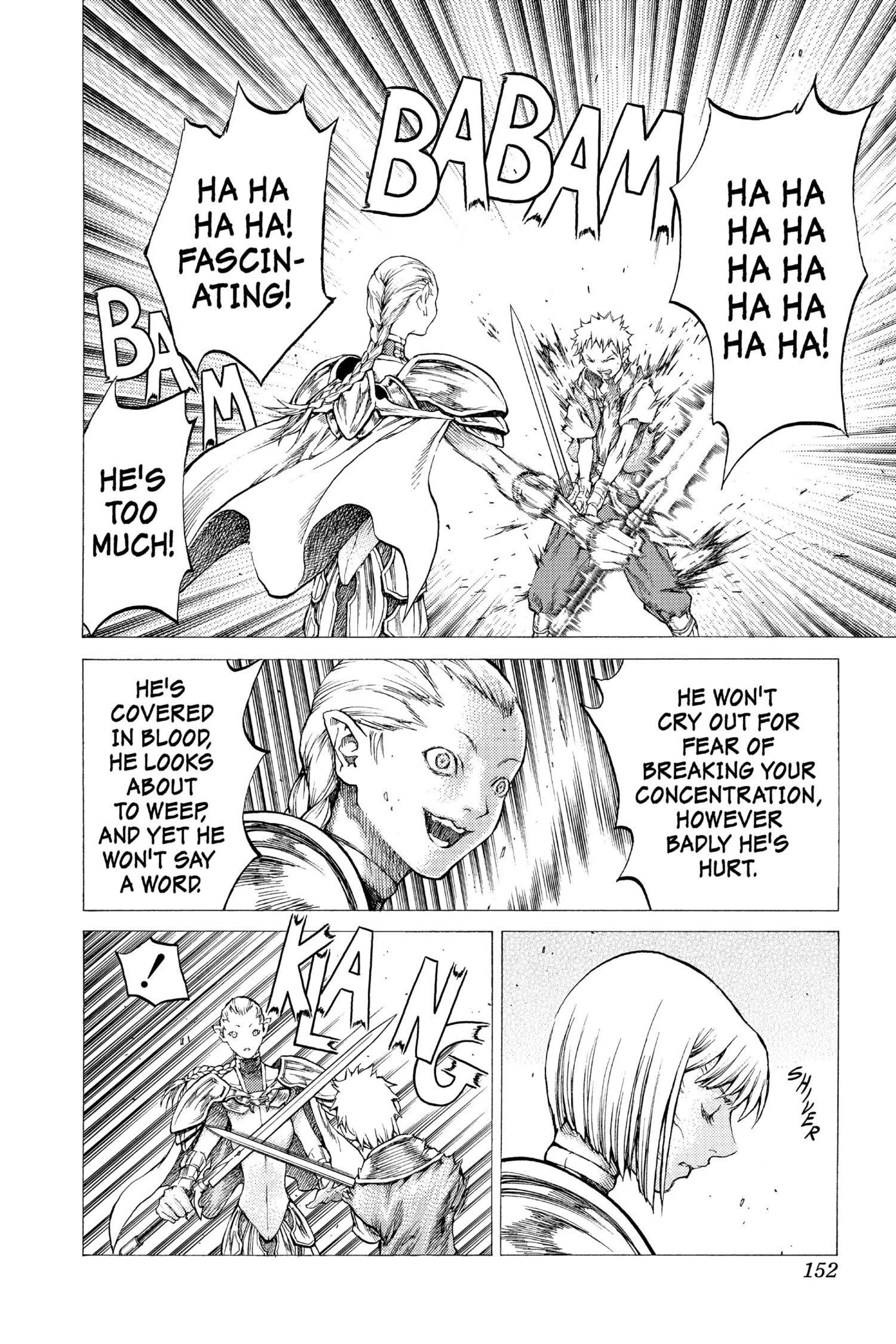 Read online Claymore comic -  Issue #6 - 145
