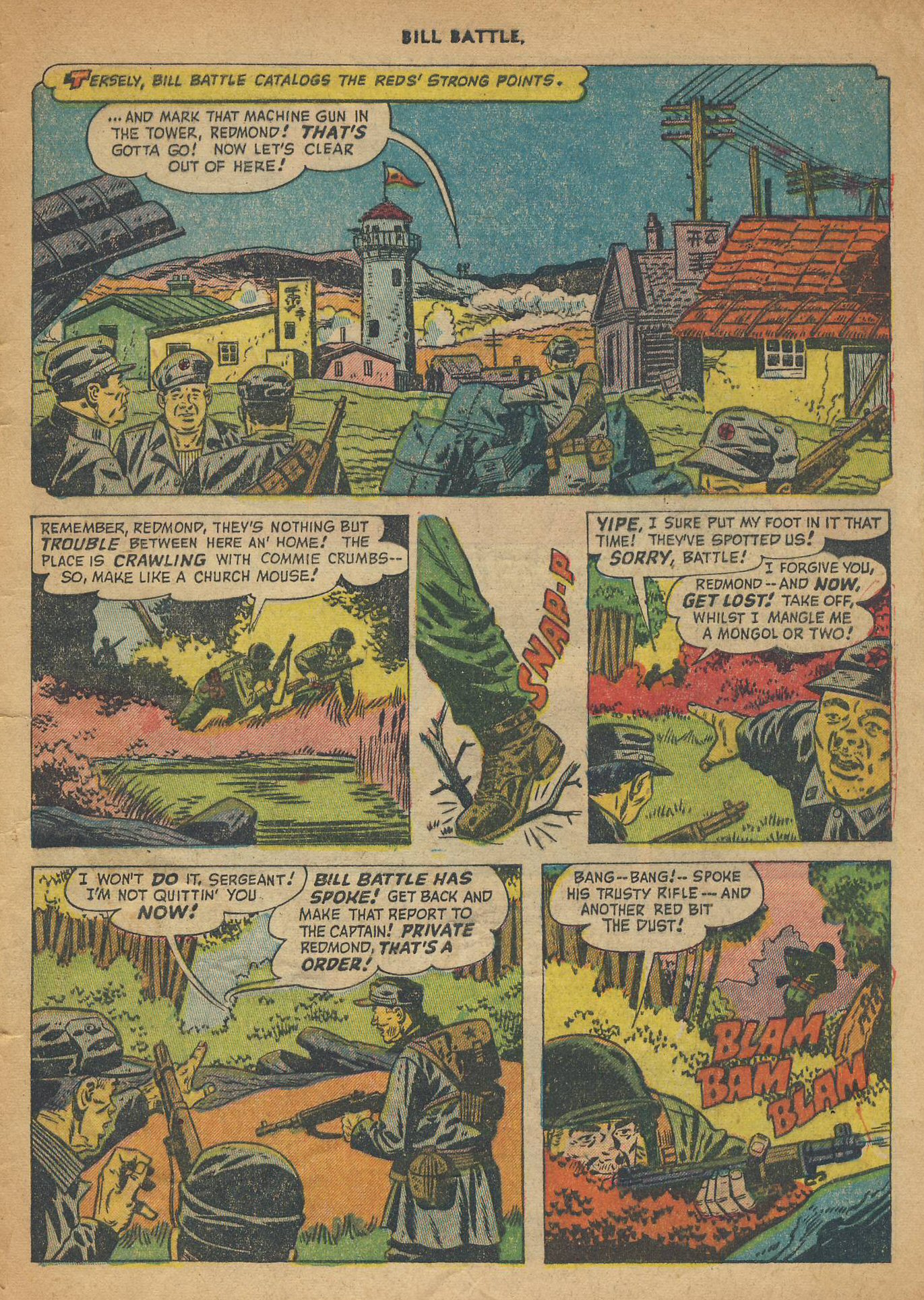 Read online Bill Battle: The One Man Army comic -  Issue #1 - 29