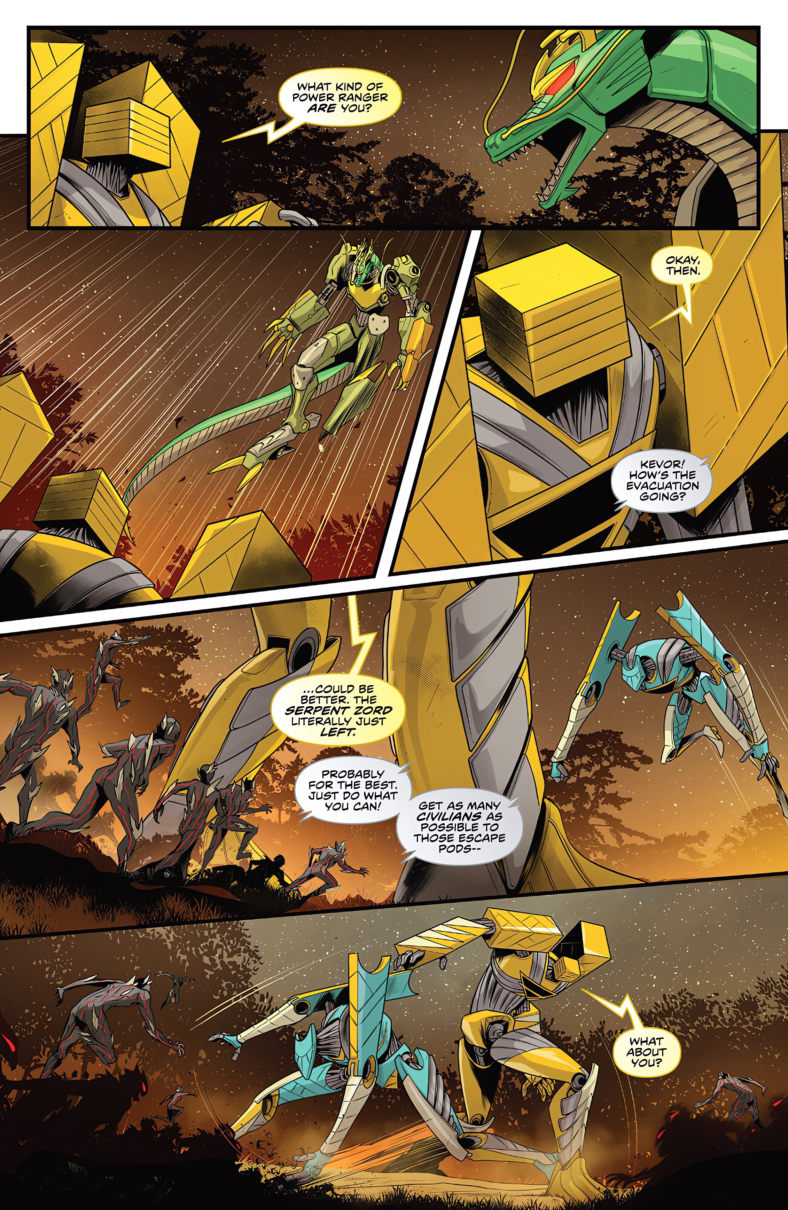 Read online Mighty Morphin Power Rangers comic -  Issue #111 - 11