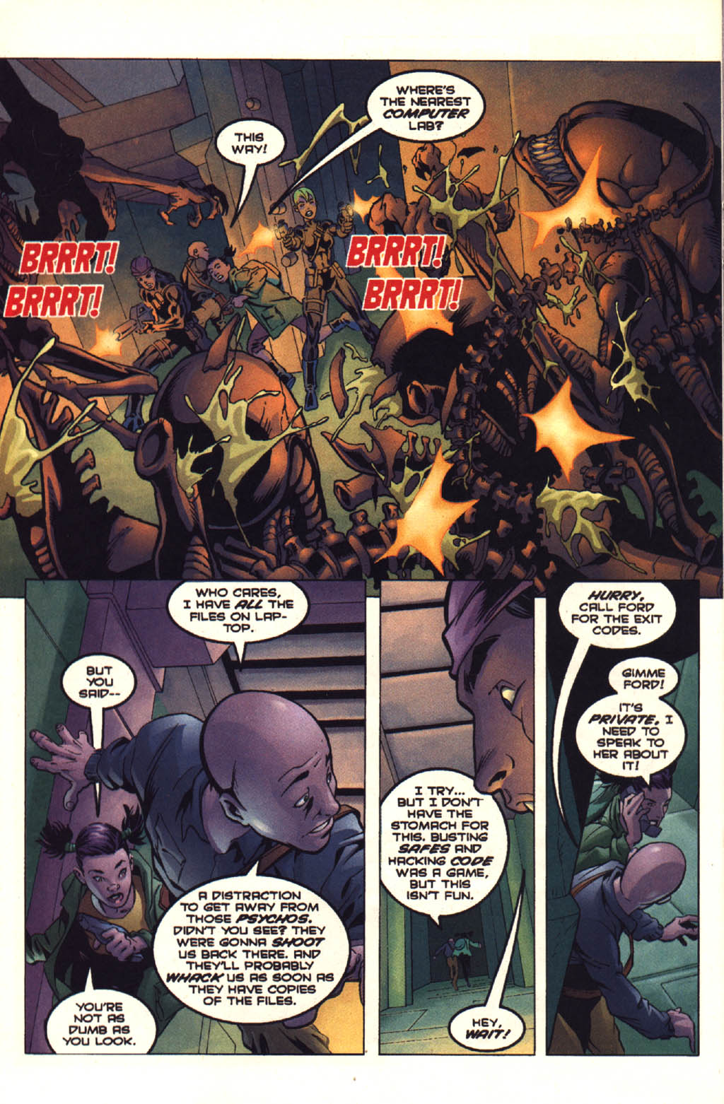 Read online Aliens vs. Predator: Xenogenesis comic -  Issue #2 - 19