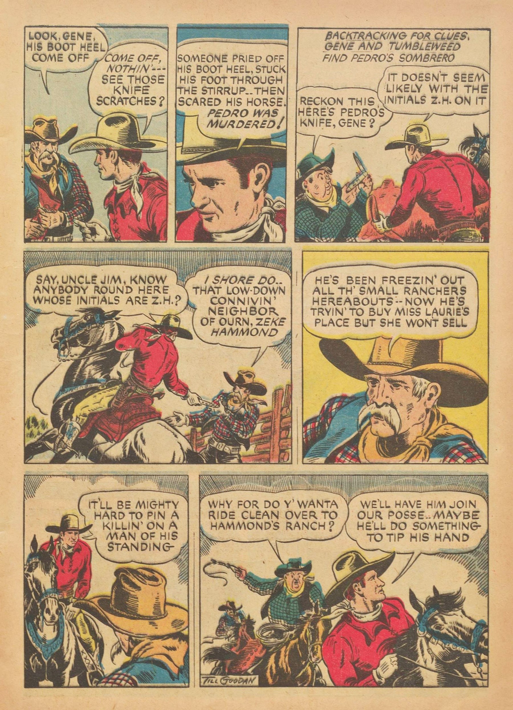 Read online Gene Autry Comics comic -  Issue #2 - 15