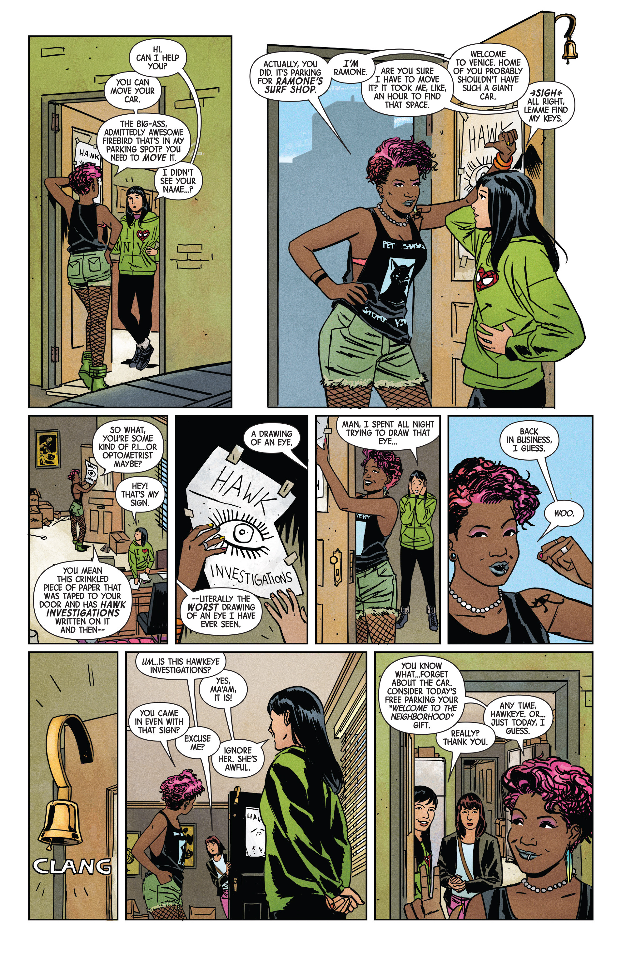 Read online Hawkeye (2016) comic -  Issue #1 - 10