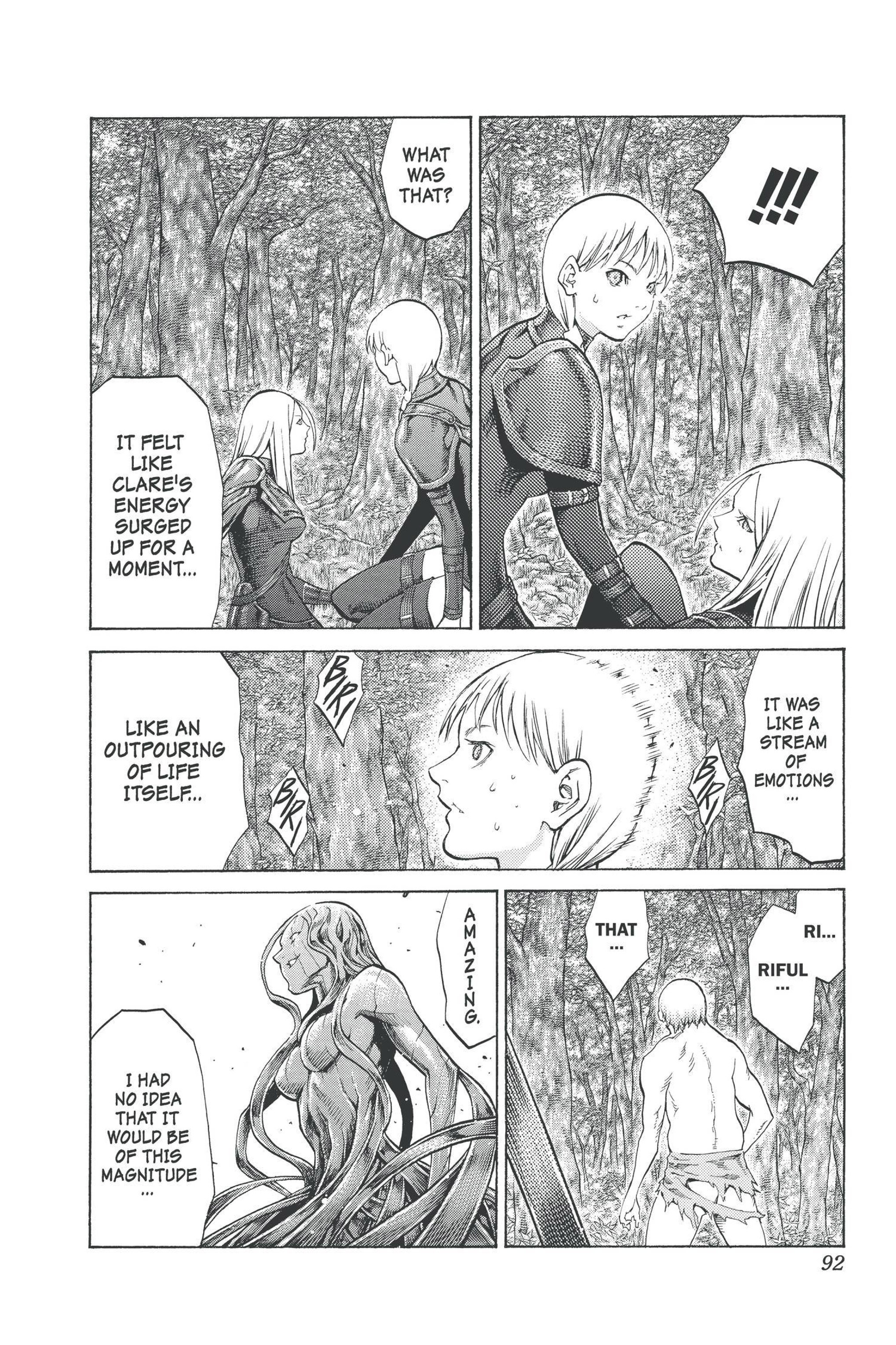 Read online Claymore comic -  Issue #17 - 86