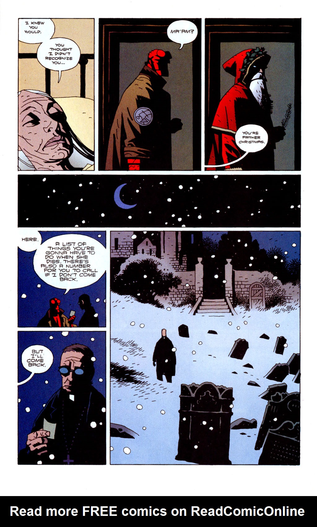 Read online Hellboy Christmas Special comic -  Issue # Full - 6