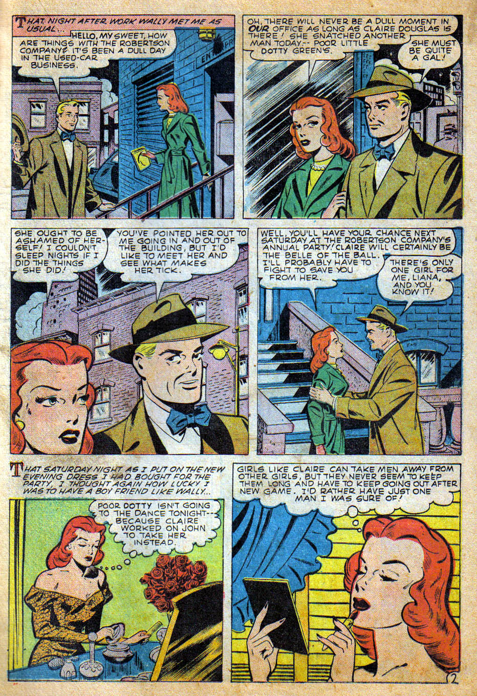 Read online Glamorous Romances comic -  Issue #48 - 19