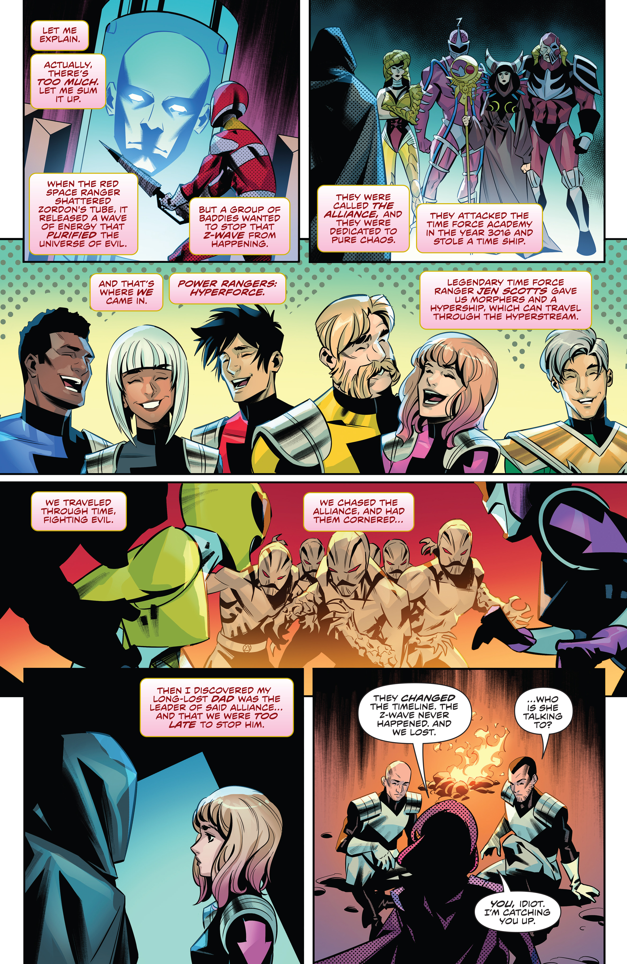 Read online Power Rangers Unlimited comic -  Issue # HyperForce - 4