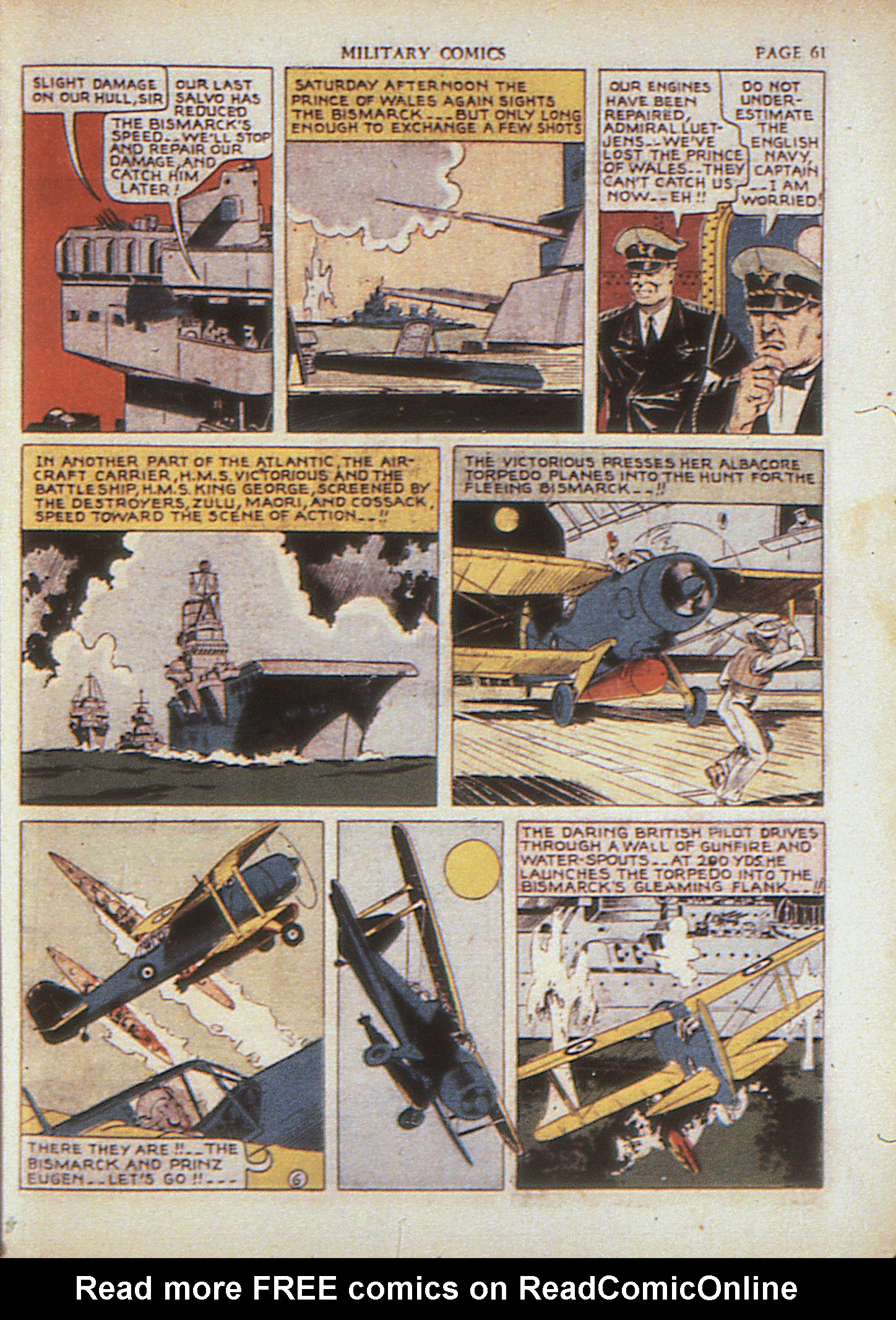Read online Military Comics comic -  Issue #4 - 63