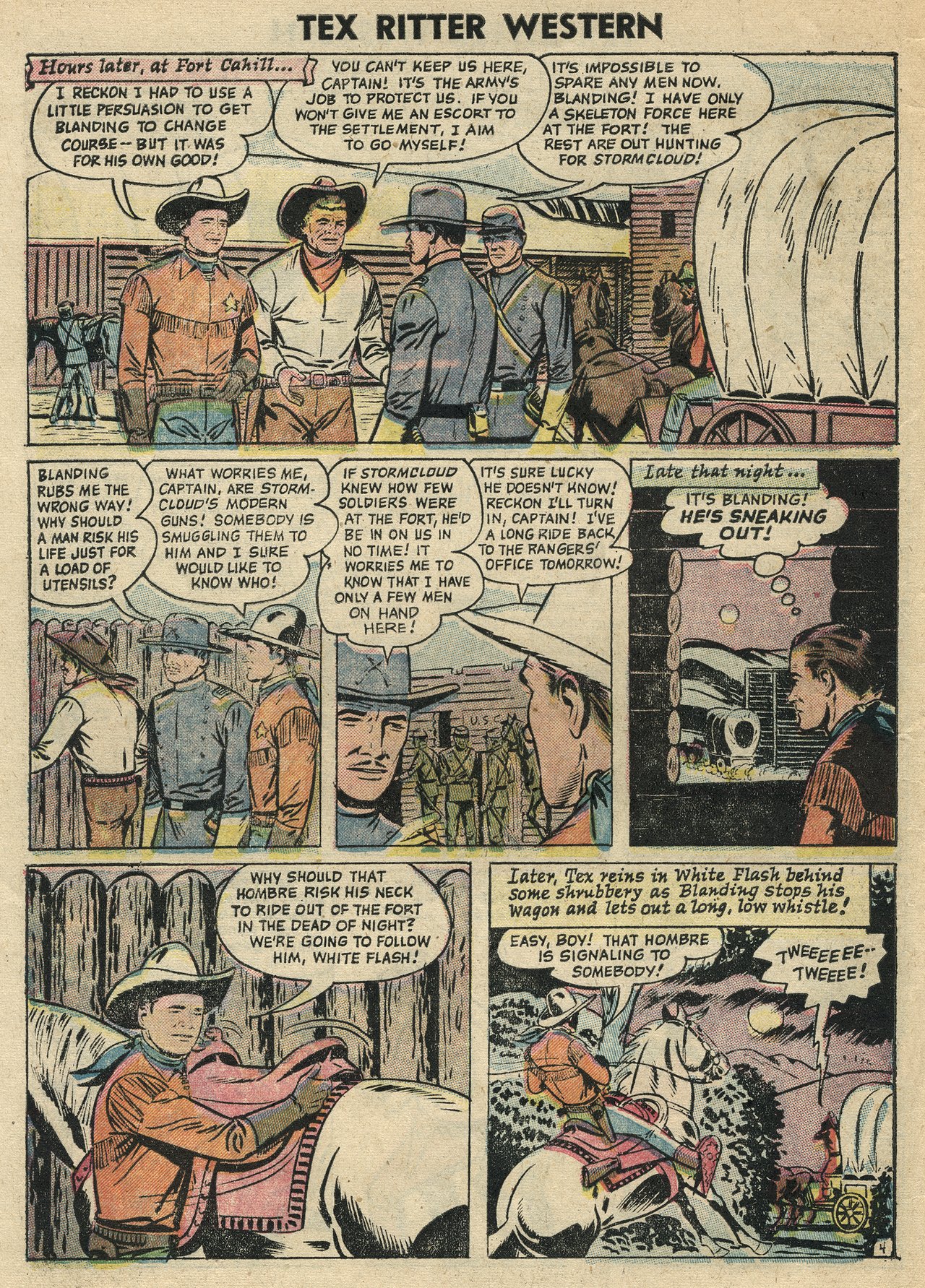 Read online Tex Ritter Western comic -  Issue #32 - 6