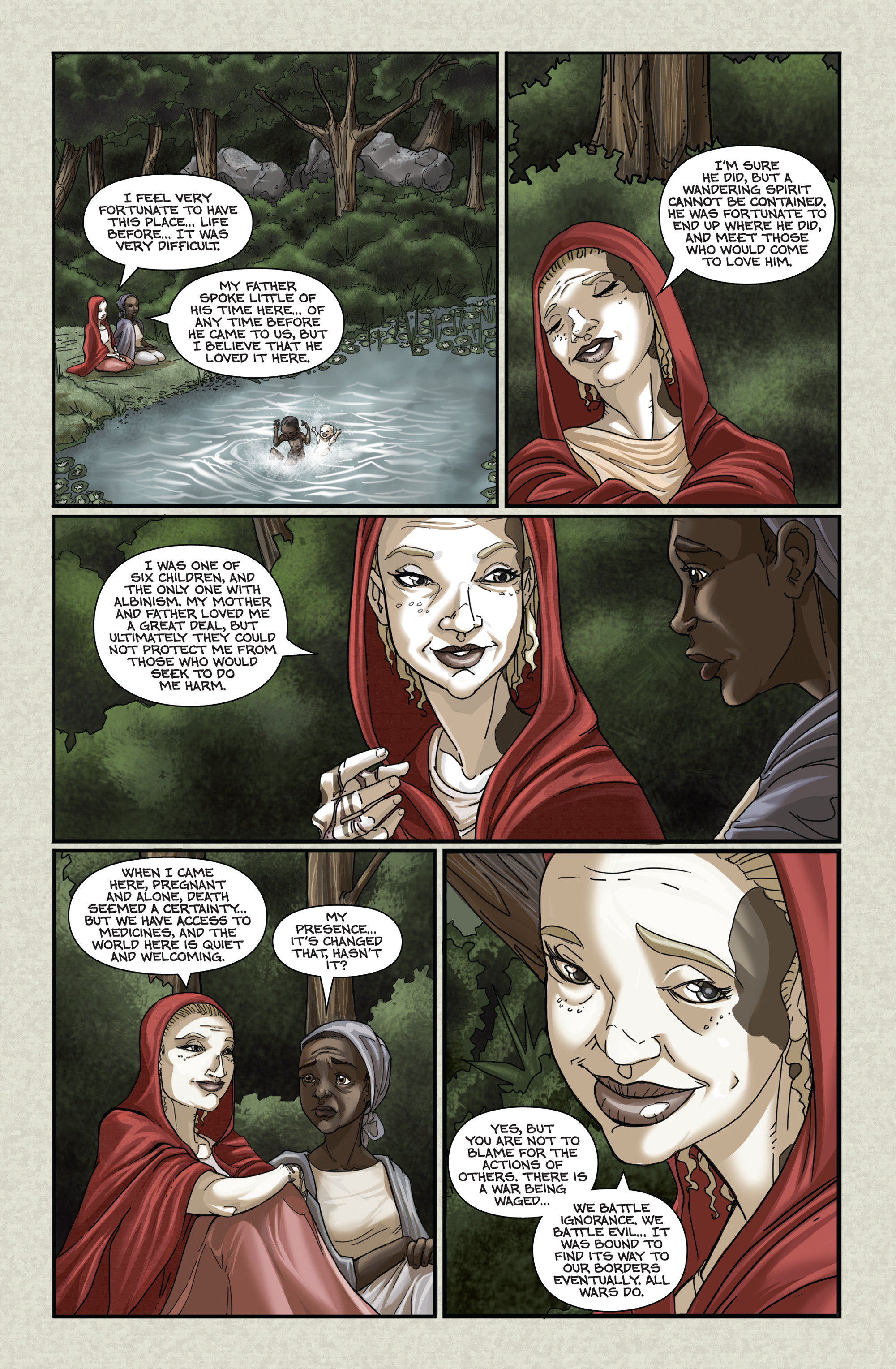 Read online Flesh of White comic -  Issue #2 - 10