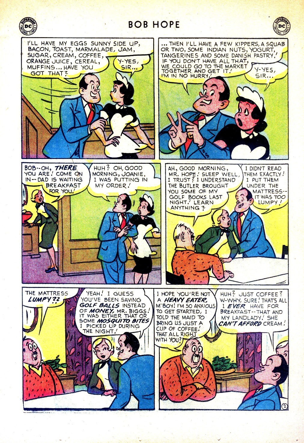 Read online The Adventures of Bob Hope comic -  Issue #41 - 13