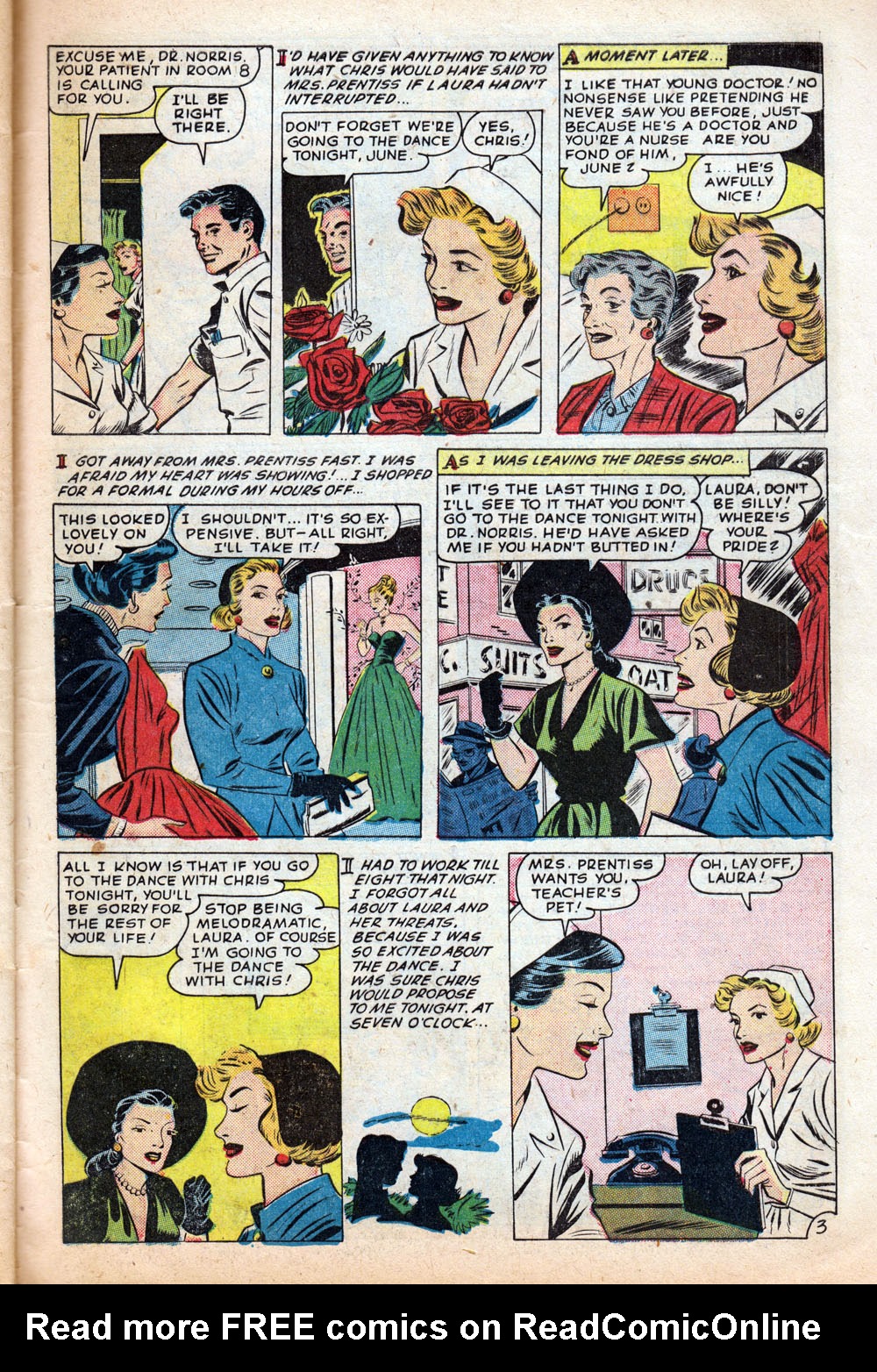 Read online Glamorous Romances comic -  Issue #50 - 29