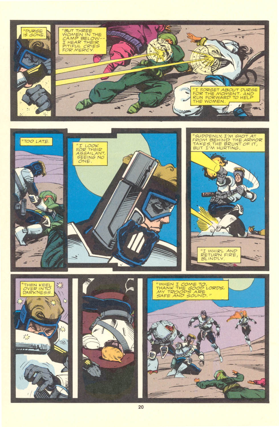 Read online Alien Legion comic -  Issue #17 - 22