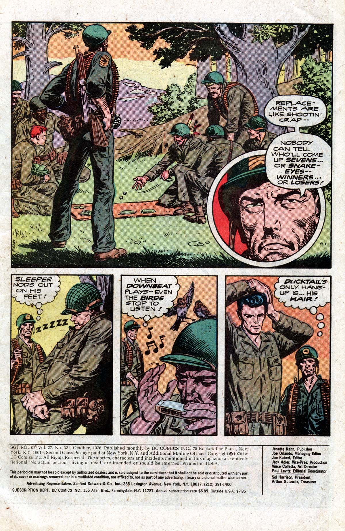 Read online Sgt. Rock comic -  Issue #321 - 2