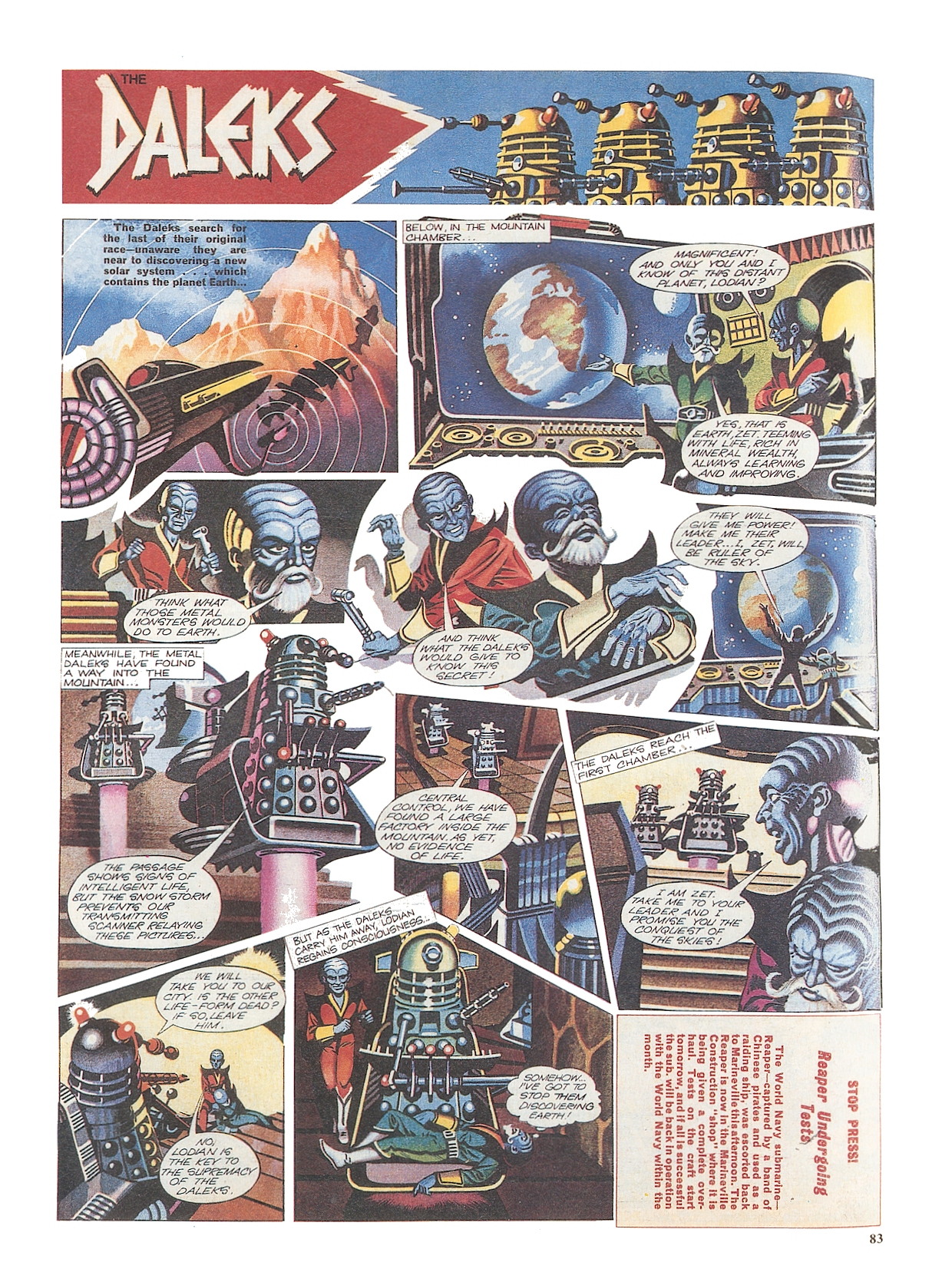 Read online Dalek Chronicles comic -  Issue # TPB - 83