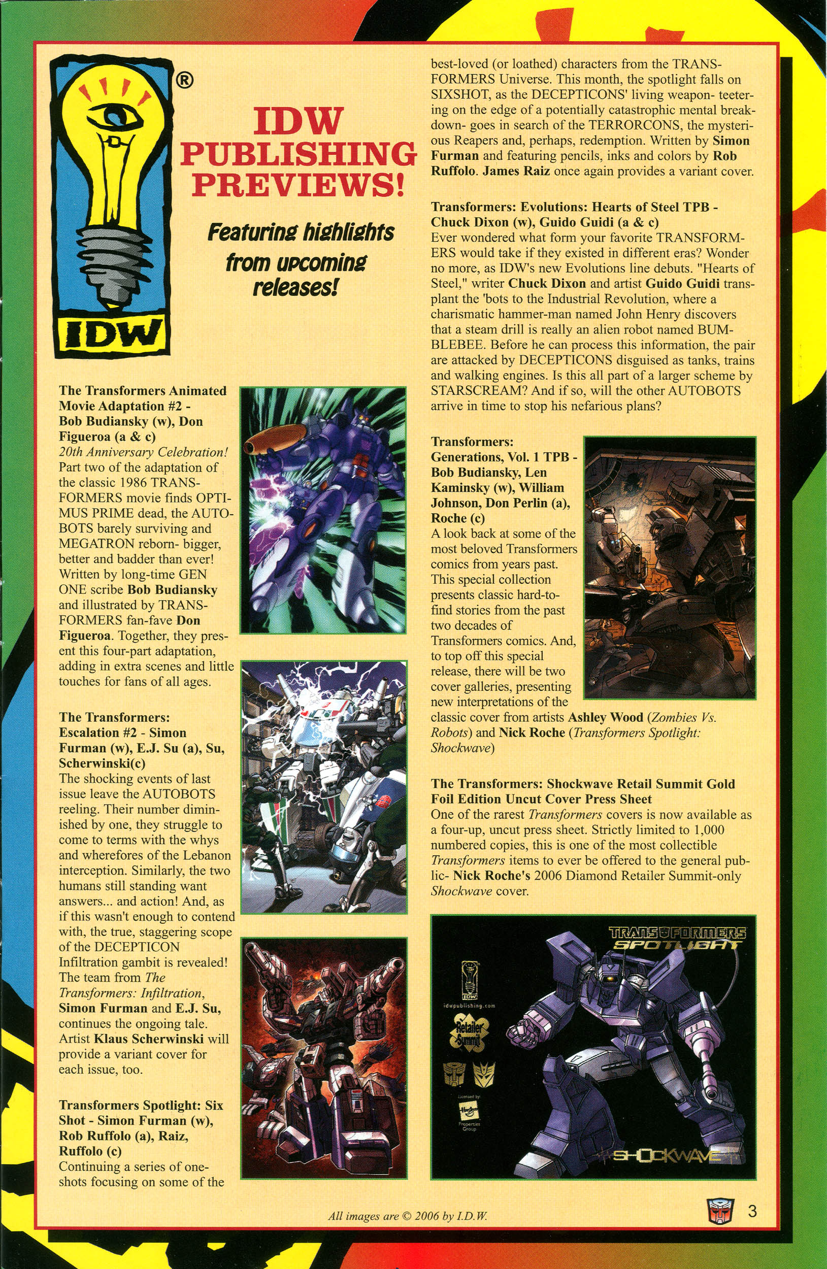 Read online Transformers: Collectors' Club comic -  Issue #12 - 3