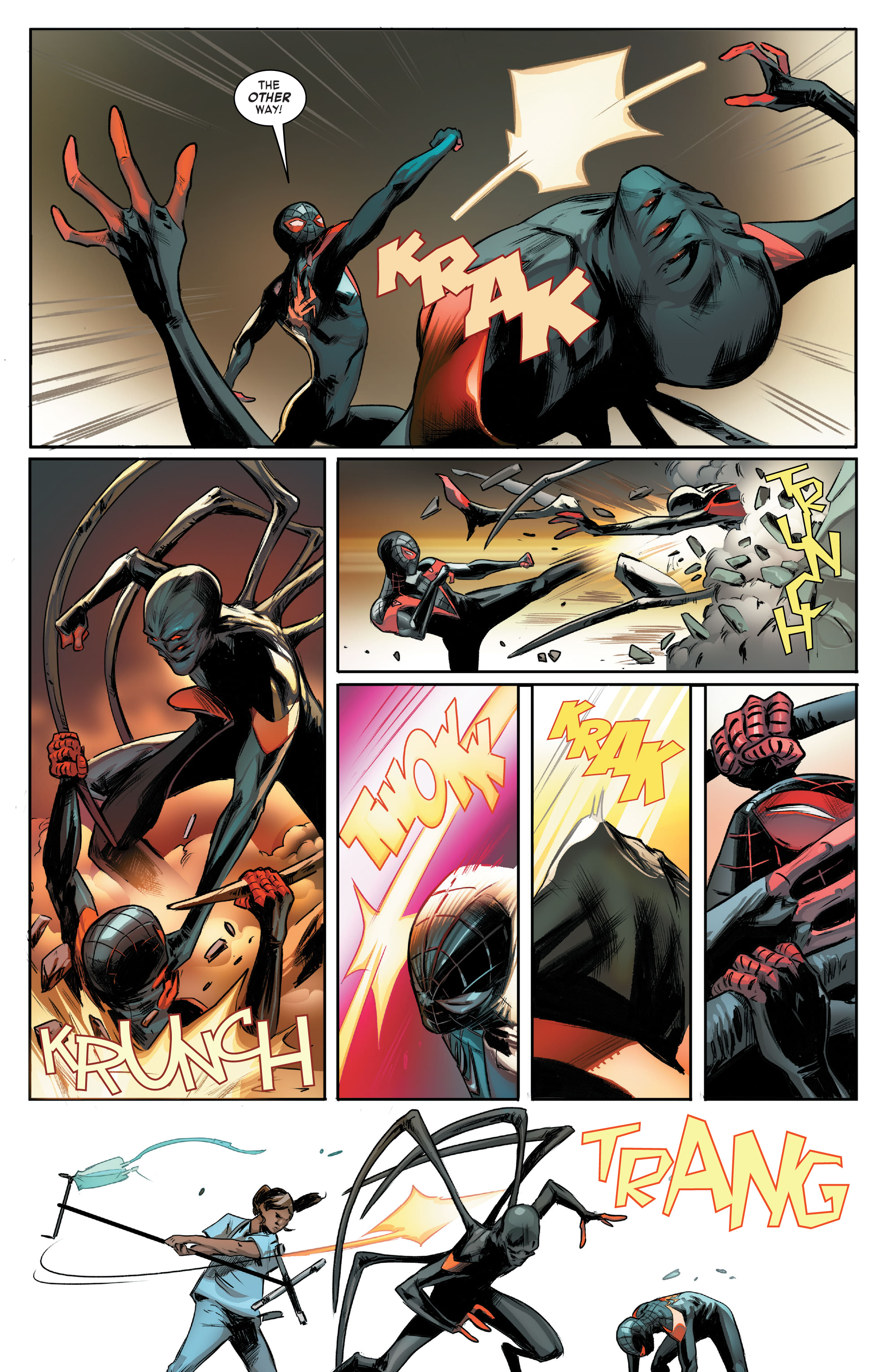 Read online Miles Morales: Spider-Man By Saladin Ahmed Omnibus comic -  Issue # TPB (Part 7) - 71