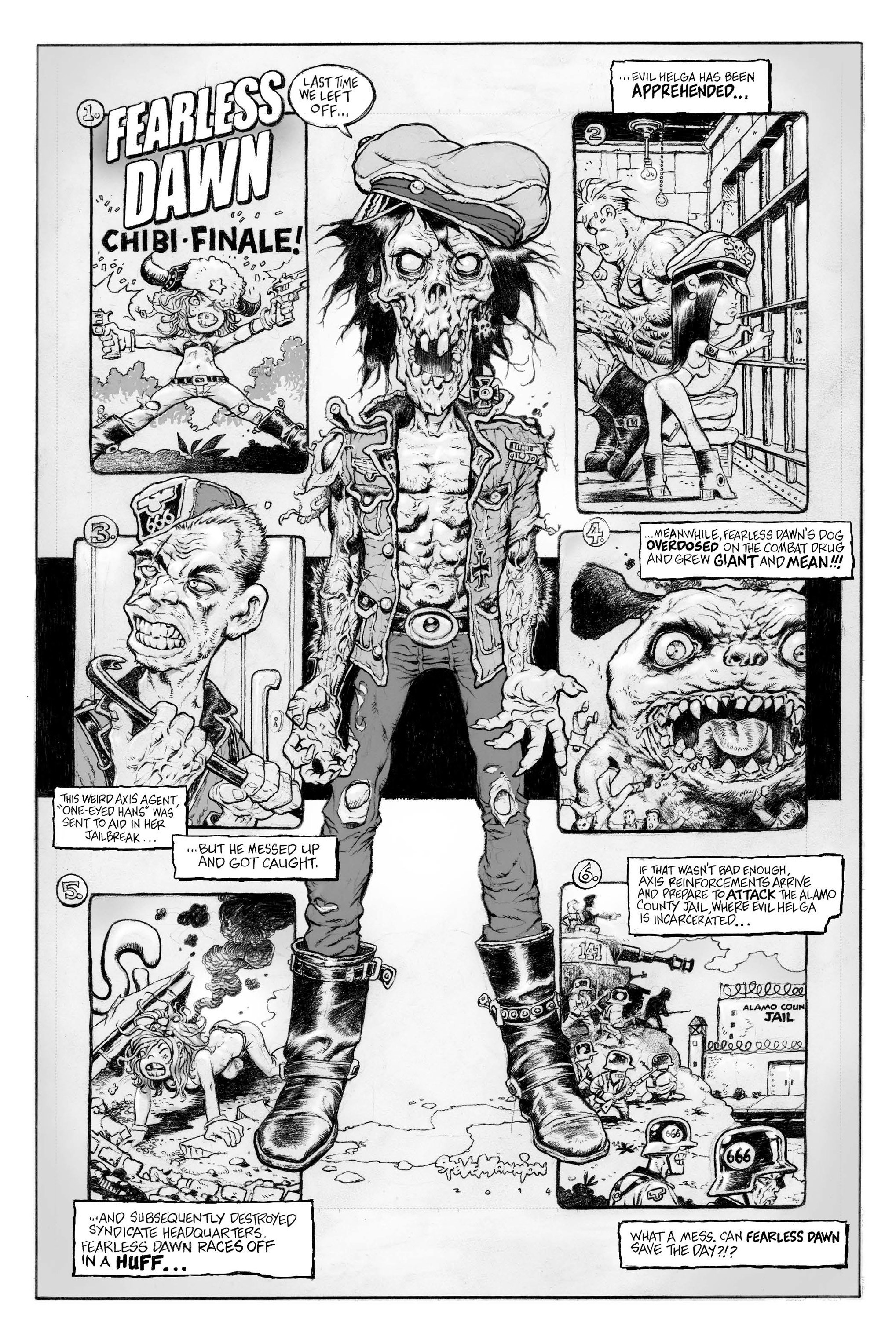 Read online Fearless Dawn: Chibi Finale! comic -  Issue # Full - 3