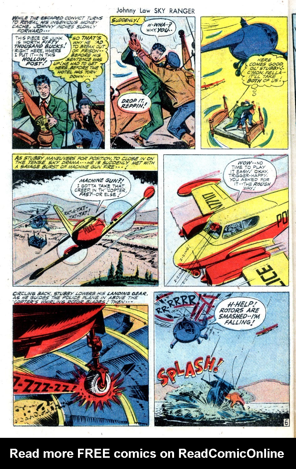 Read online Johnny Law Sky Ranger Adventures comic -  Issue #4 - 8