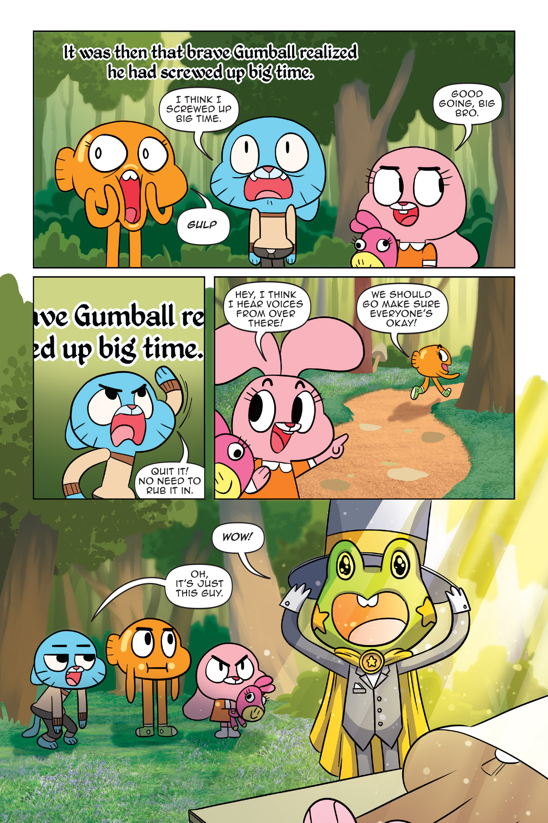 Read online The Amazing World of Gumball: Fairy Tale Trouble comic -  Issue # Full - 31