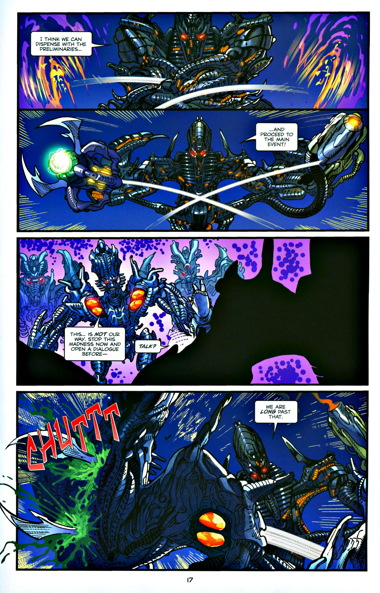 Read online Transformers: Tales of The Fallen comic -  Issue #4 - 18