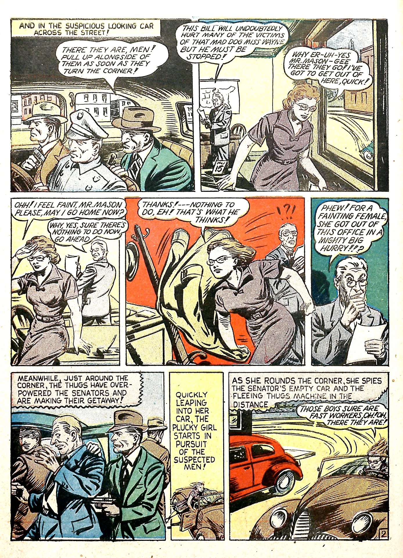 Read online Captain Fearless comic -  Issue #2 - 11