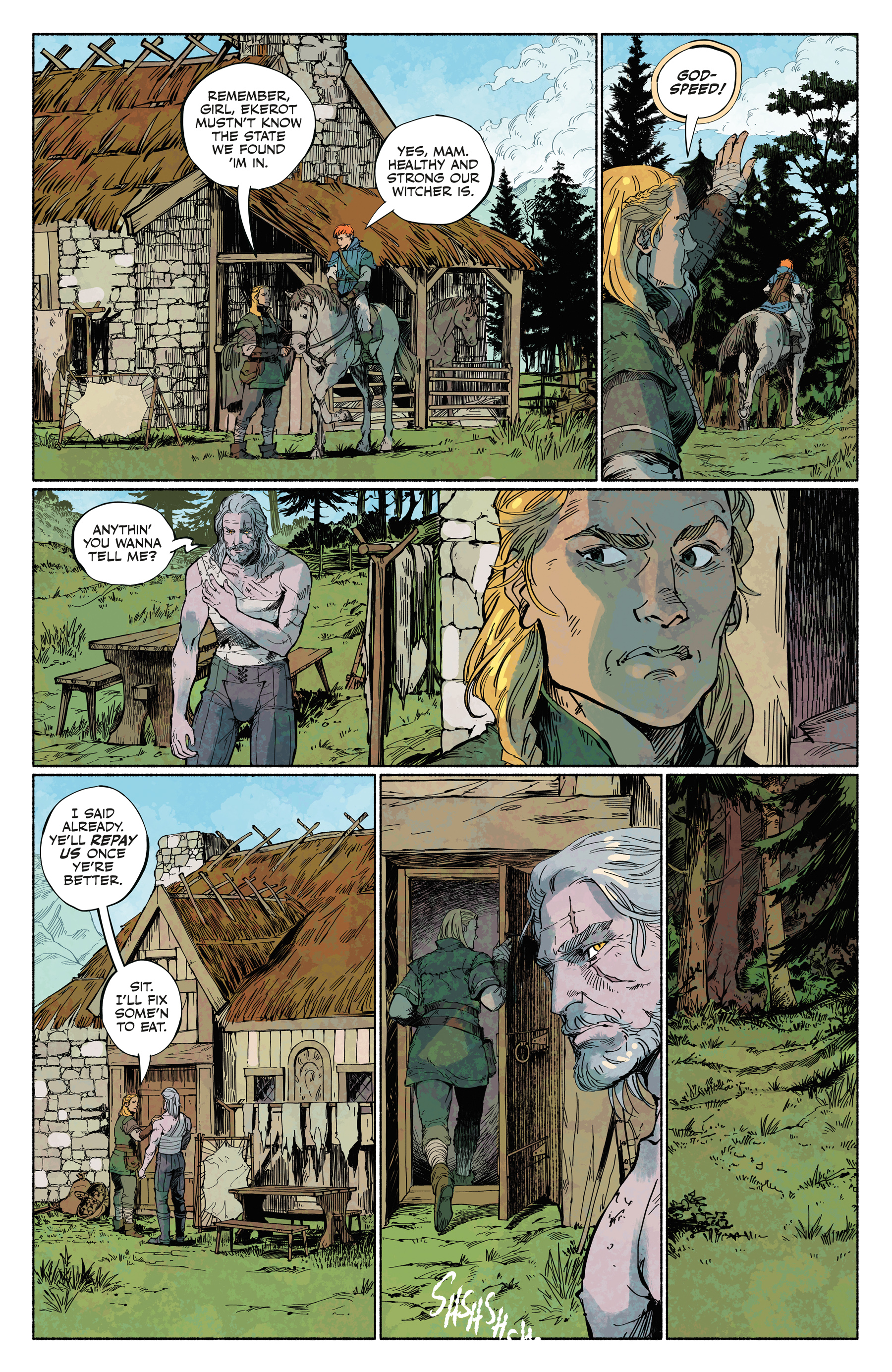 Read online The Witcher: Wild Animals comic -  Issue #1 - 20