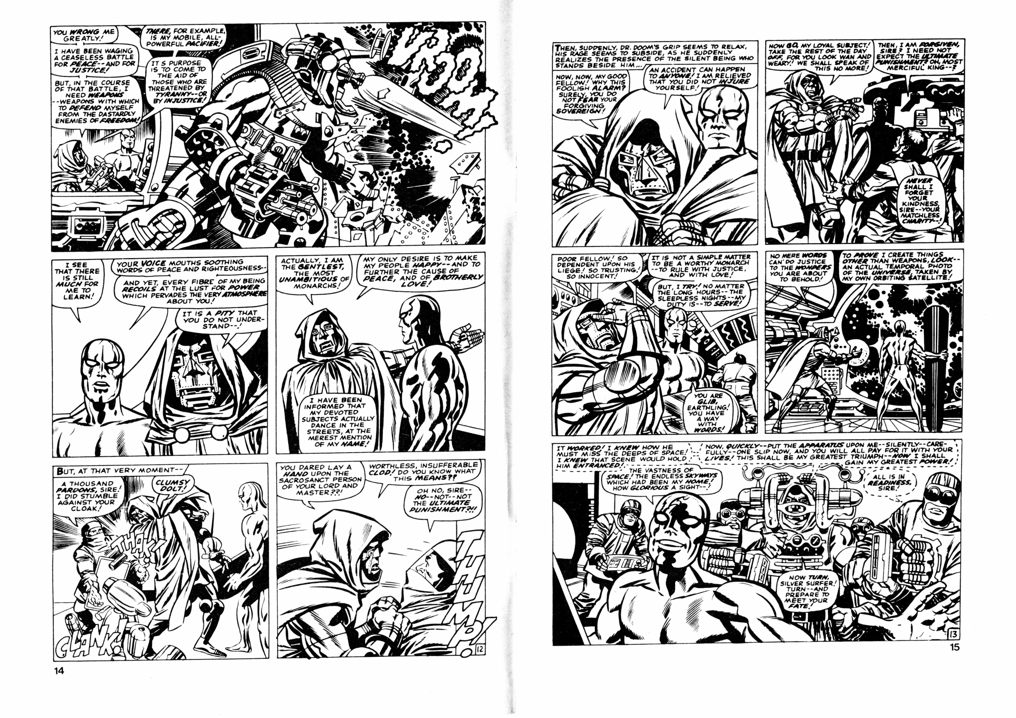 Read online Fantastic Four Pocket Book comic -  Issue #8 - 9