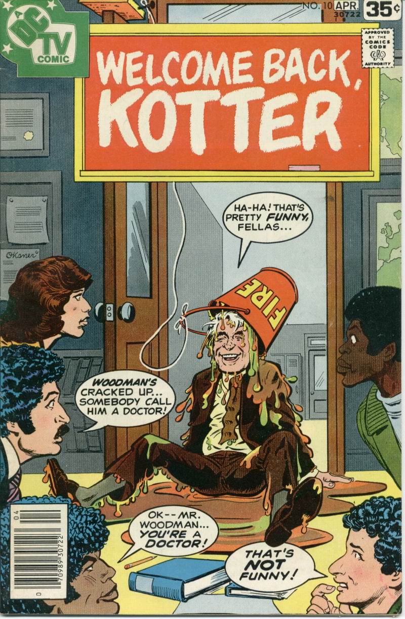 Read online Welcome Back, Kotter comic -  Issue #10 - 1