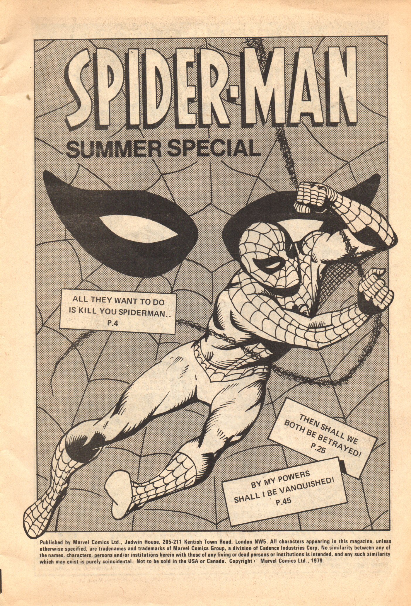 Read online Spider-Man Special comic -  Issue #1981S - 3