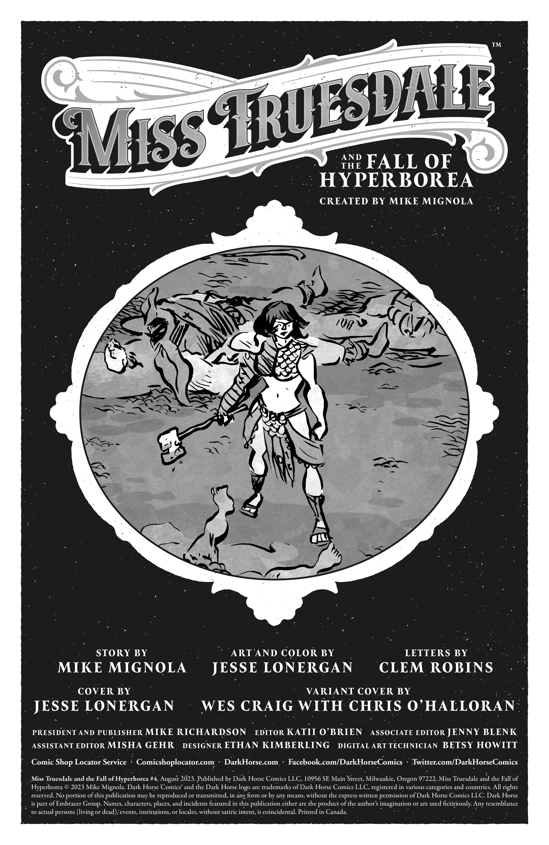 Read online Miss Truesdale and the Fall of Hyperborea comic -  Issue #4 - 2