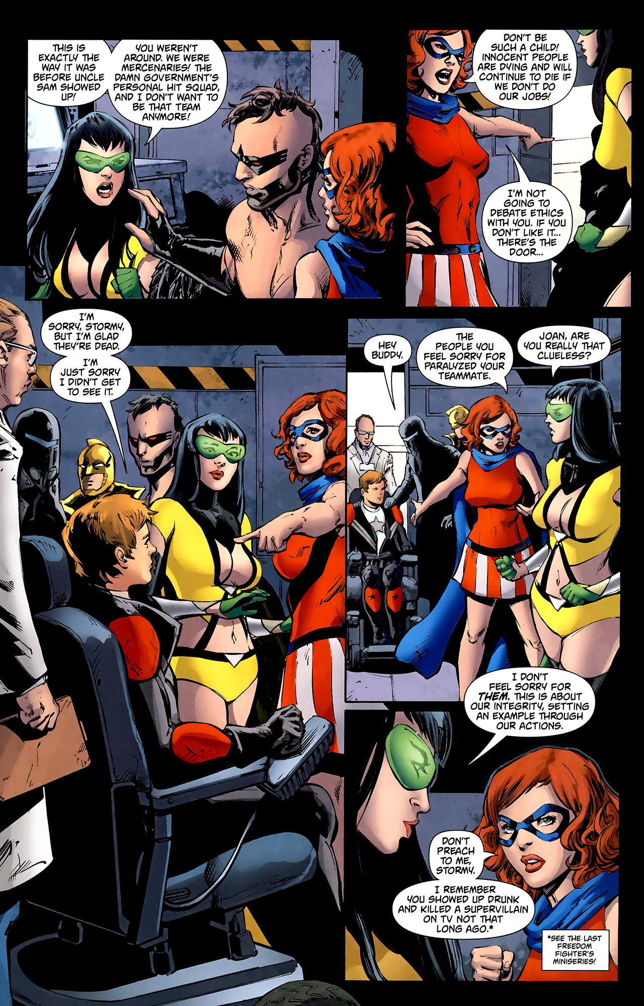 Read online Freedom Fighters (2010) comic -  Issue #6 - 13