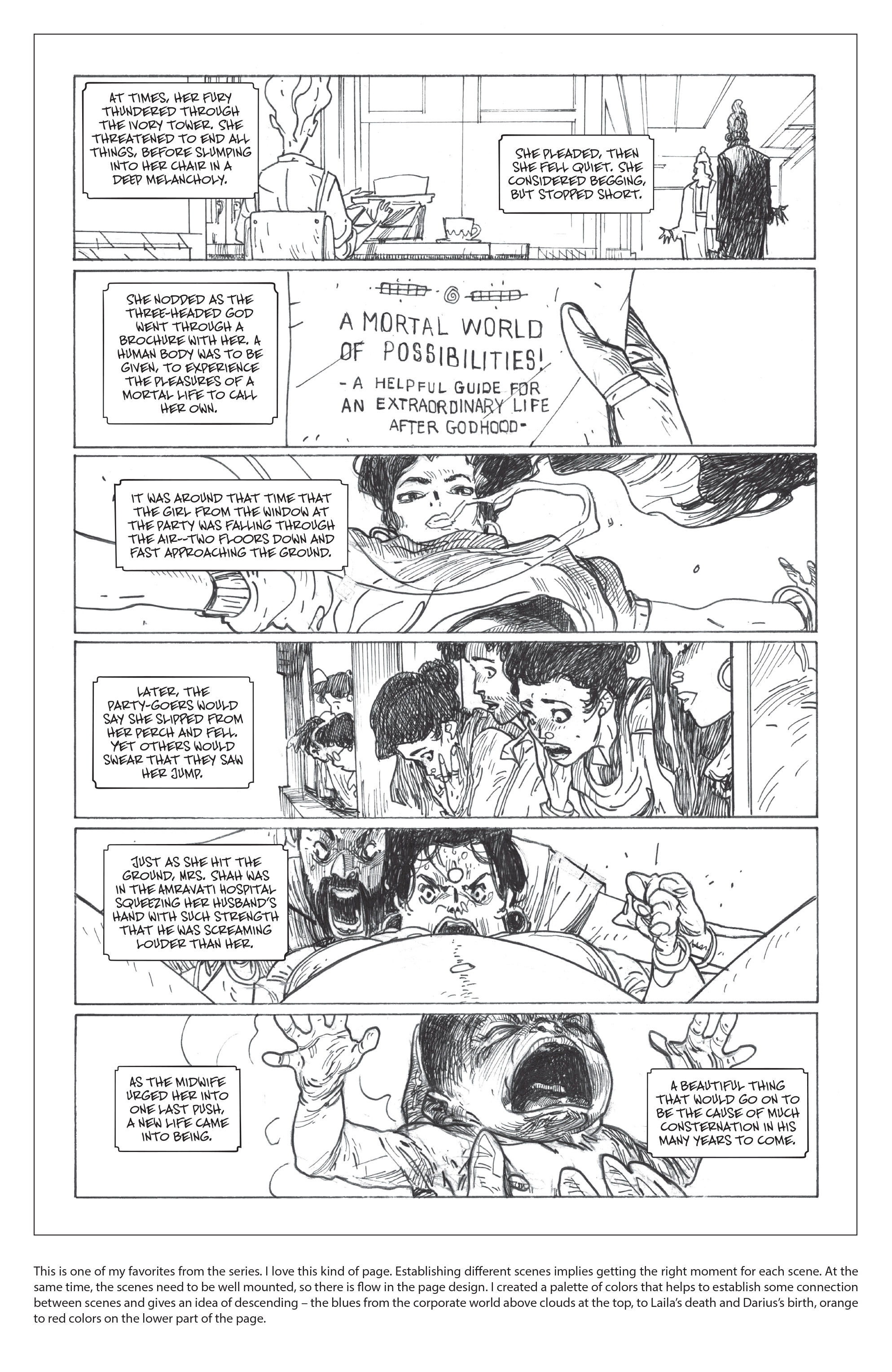 Read online The Many Deaths of Laila Starr – Pen & Ink comic -  Issue #1 - 11
