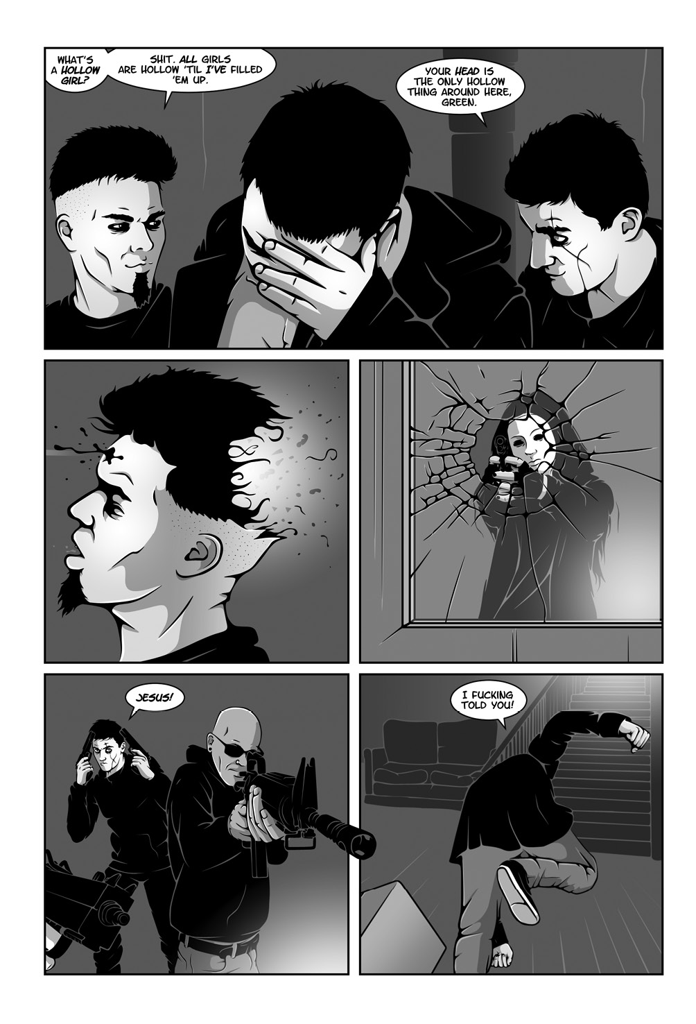 Read online Hollow Girl comic -  Issue #7 - 9