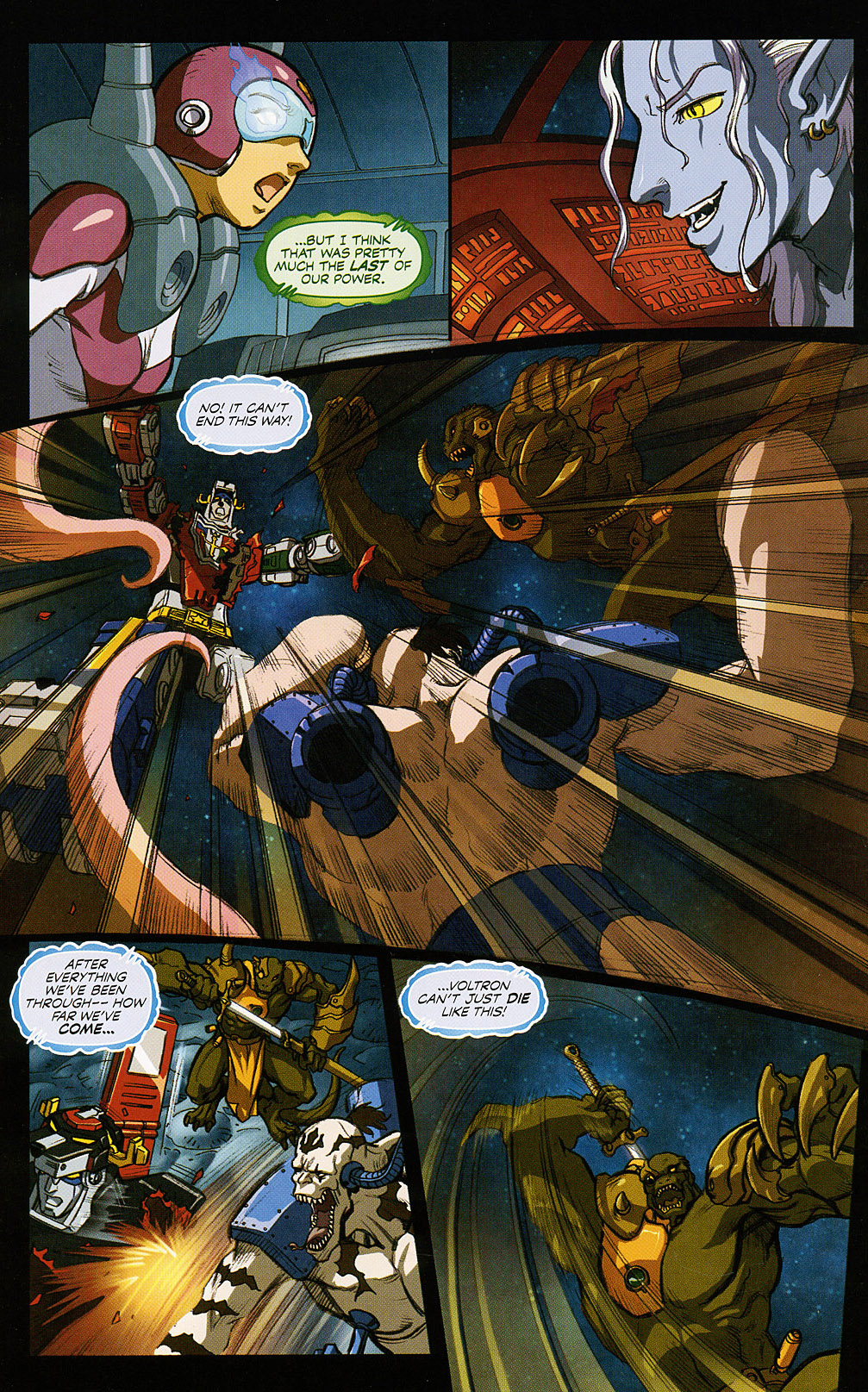 Read online Voltron: Defender of the Universe comic -  Issue #5 - 10