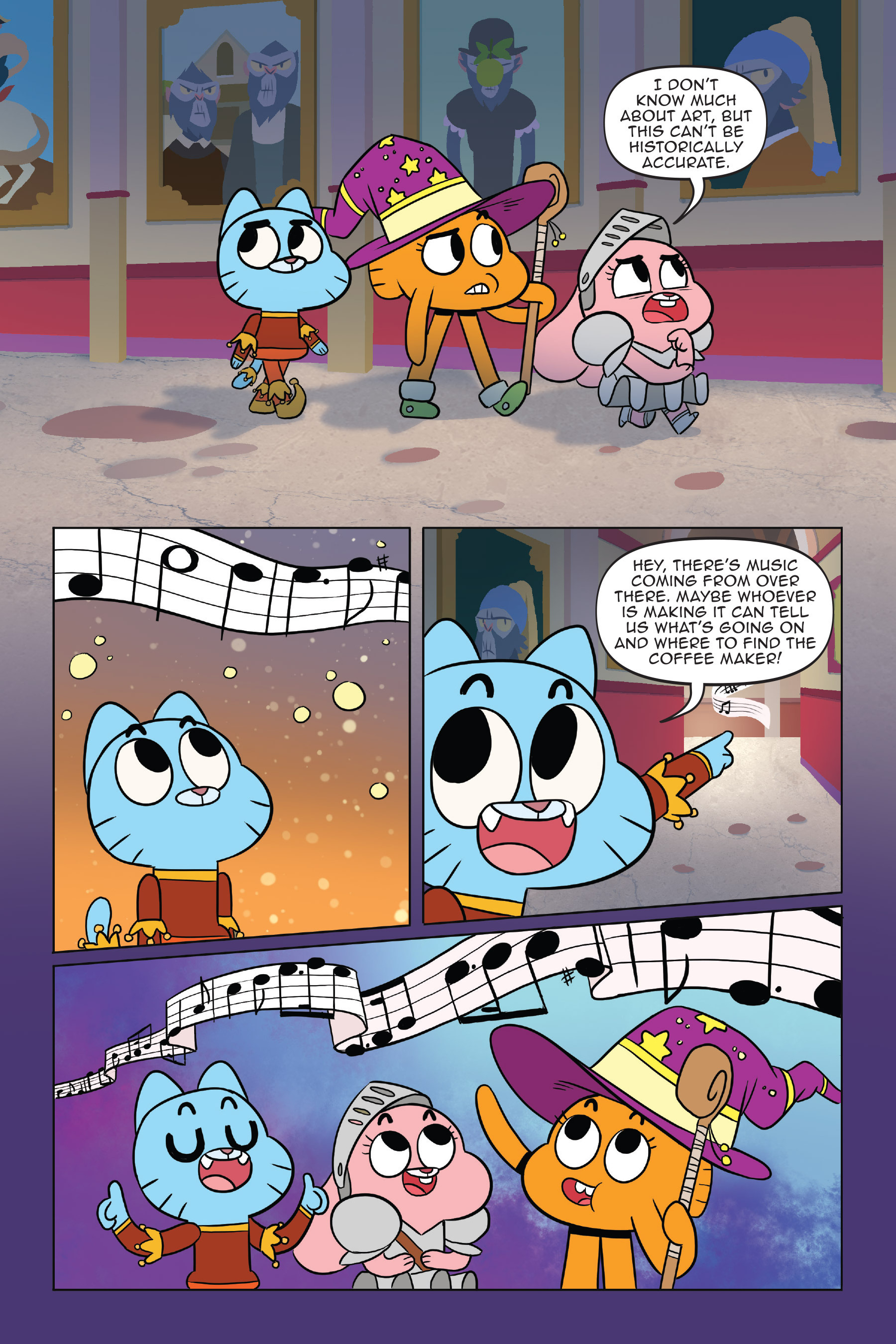 Read online The Amazing World of Gumball: Fairy Tale Trouble comic -  Issue # Full - 106