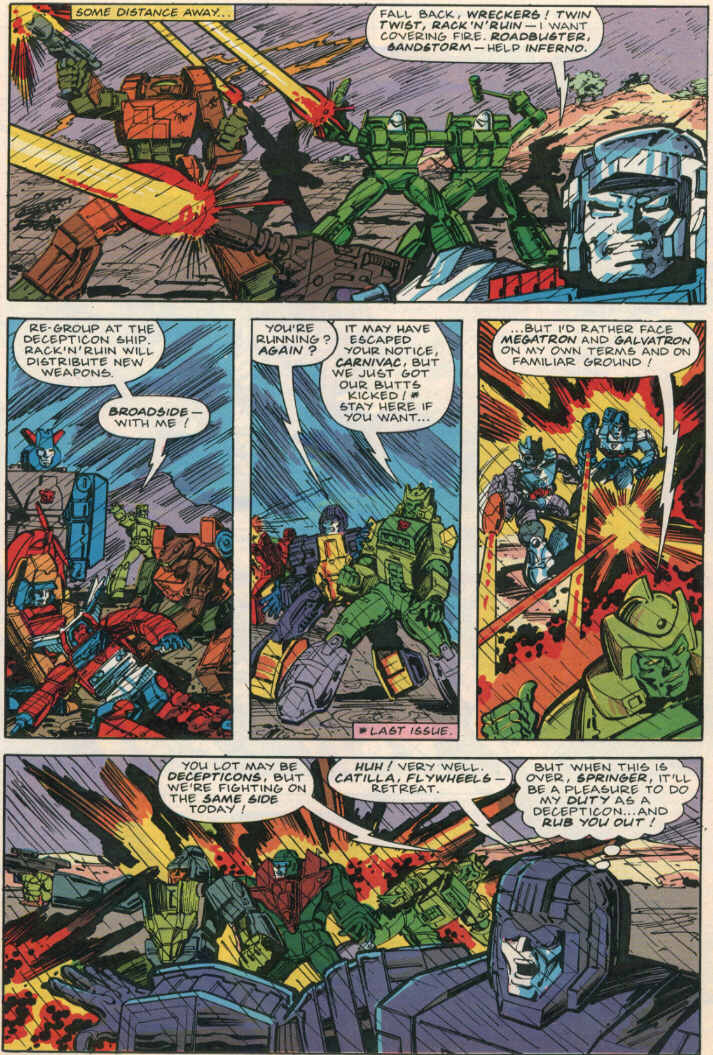 Read online The Transformers (UK) comic -  Issue #203 - 7