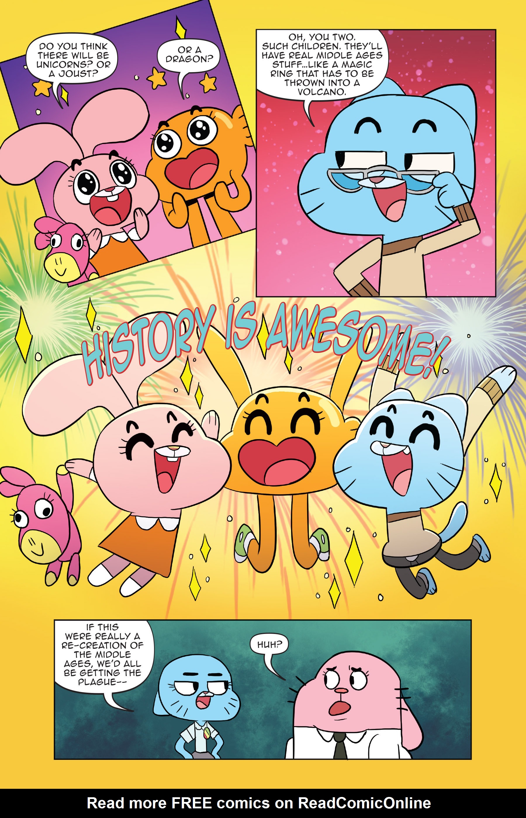 Read online The Amazing World of Gumball: Fairy Tale Trouble comic -  Issue # Full - 8