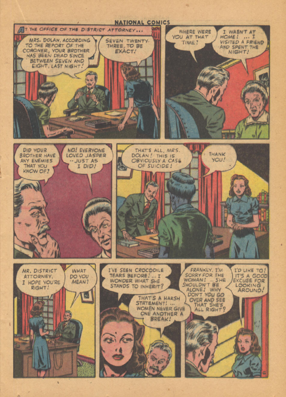 Read online National Comics comic -  Issue #43 - 25