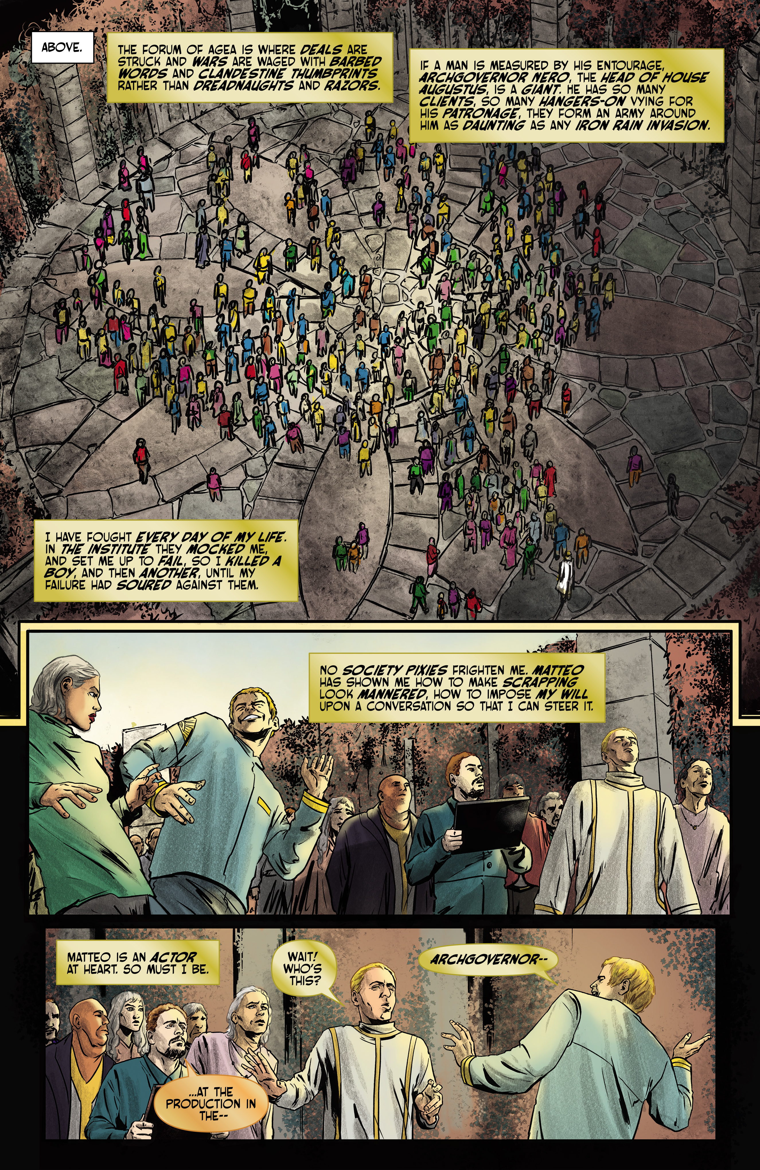 Read online Pierce Brown's Red Rising: Sons of Ares: Forbidden Song comic -  Issue # TPB - 56