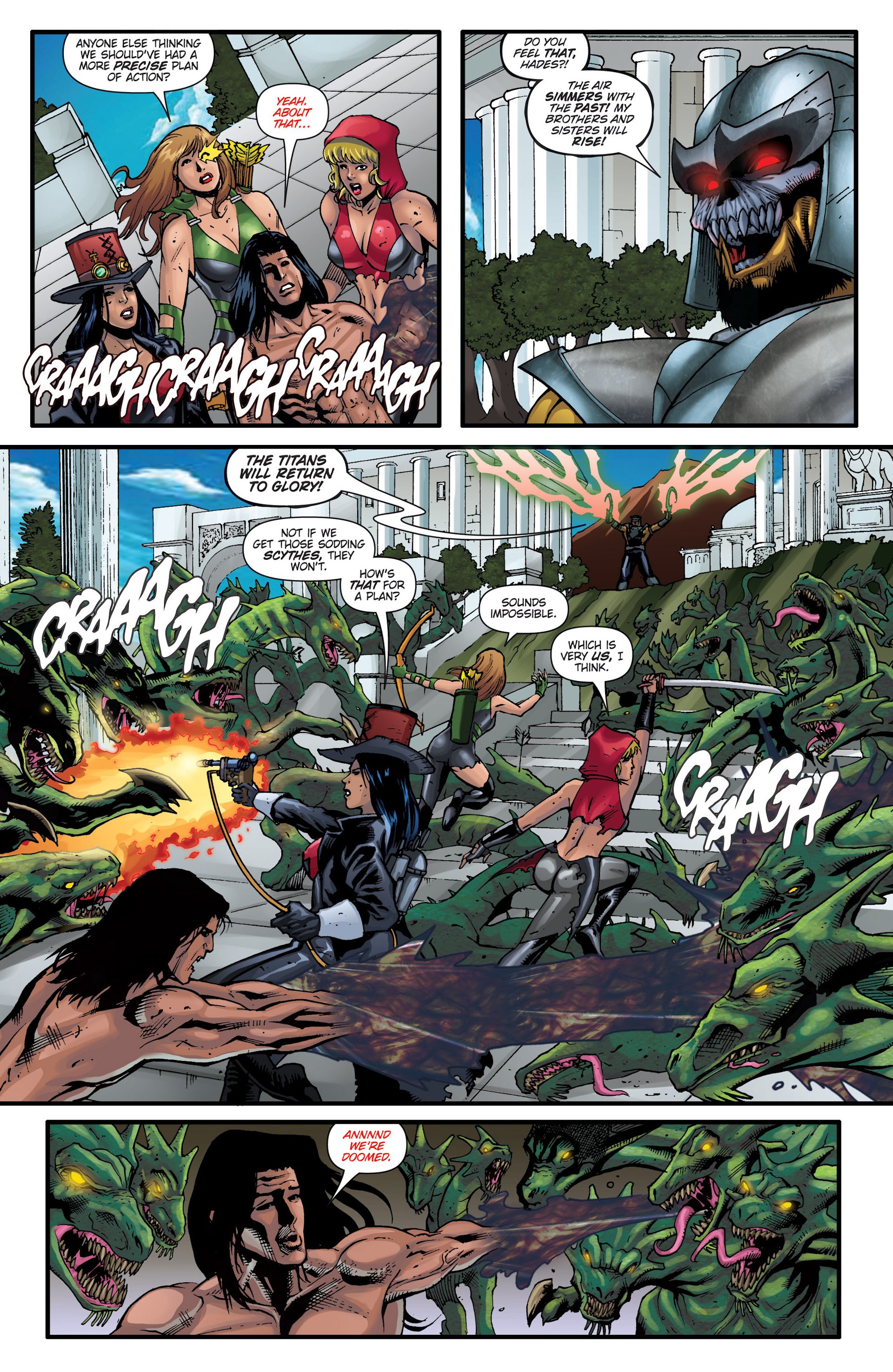 Read online Grimm Fairy Tales presents Realm Knights comic -  Issue #4 - 3
