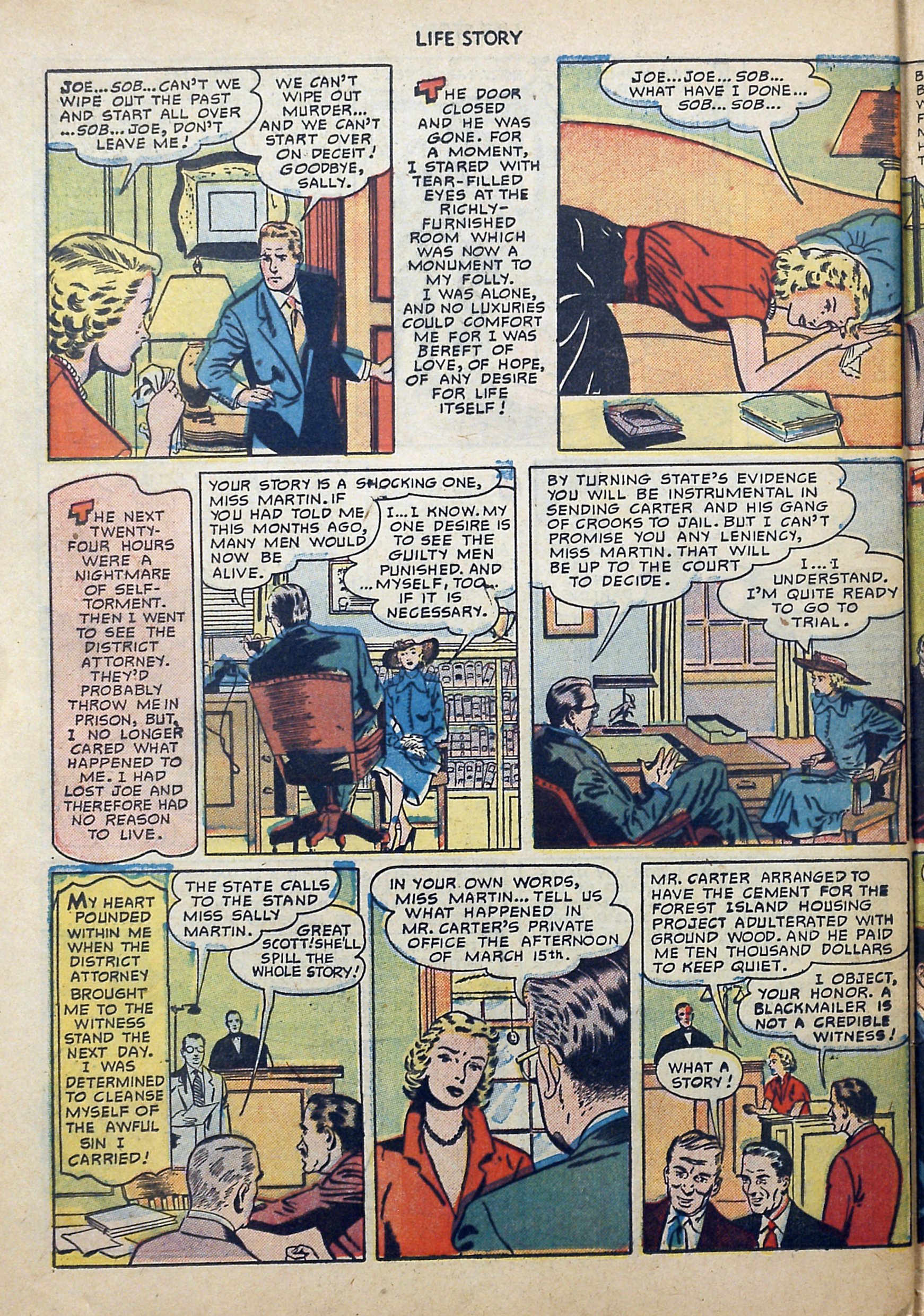 Read online Life Story comic -  Issue #19 - 32