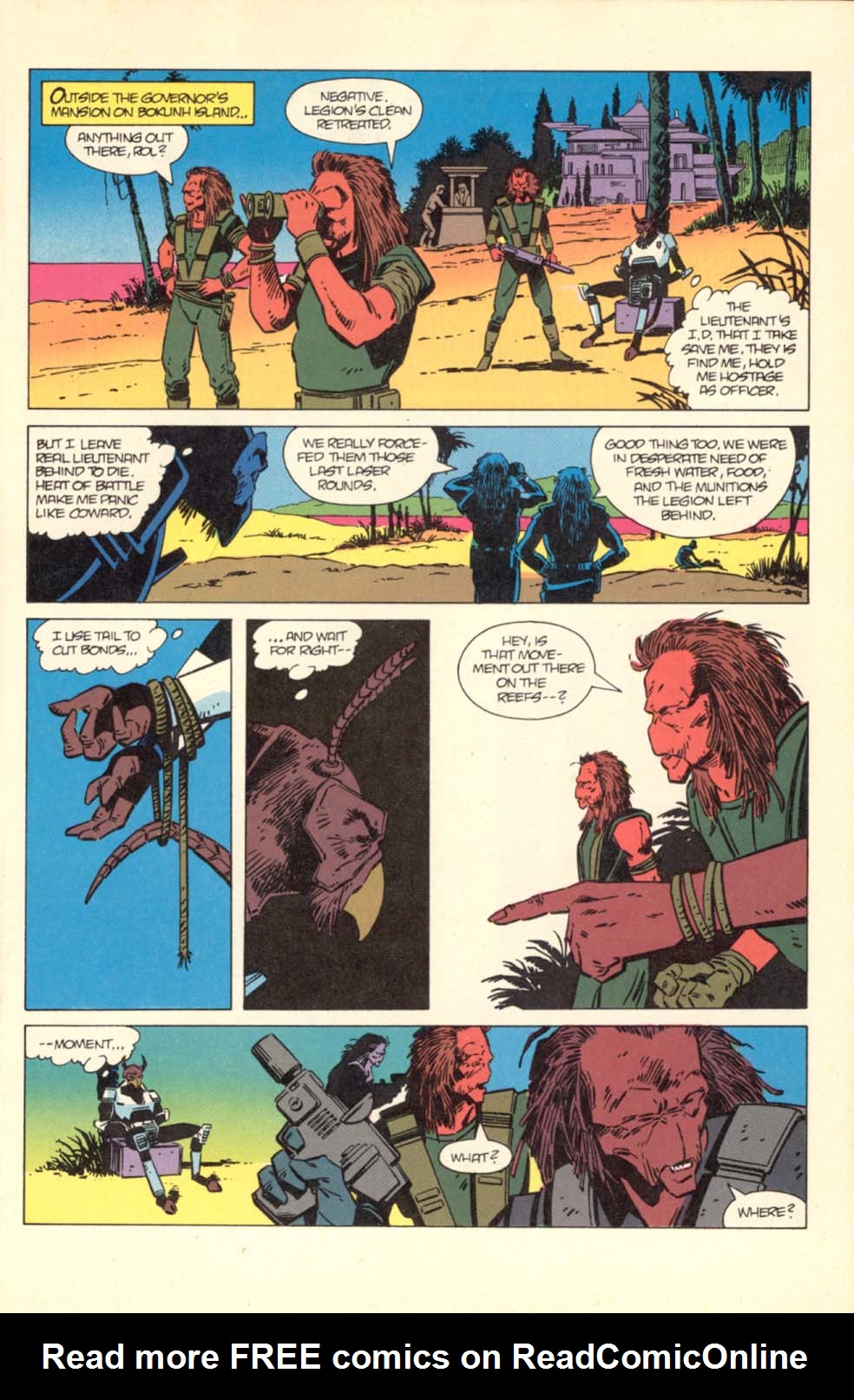 Read online Alien Legion comic -  Issue #4 - 11