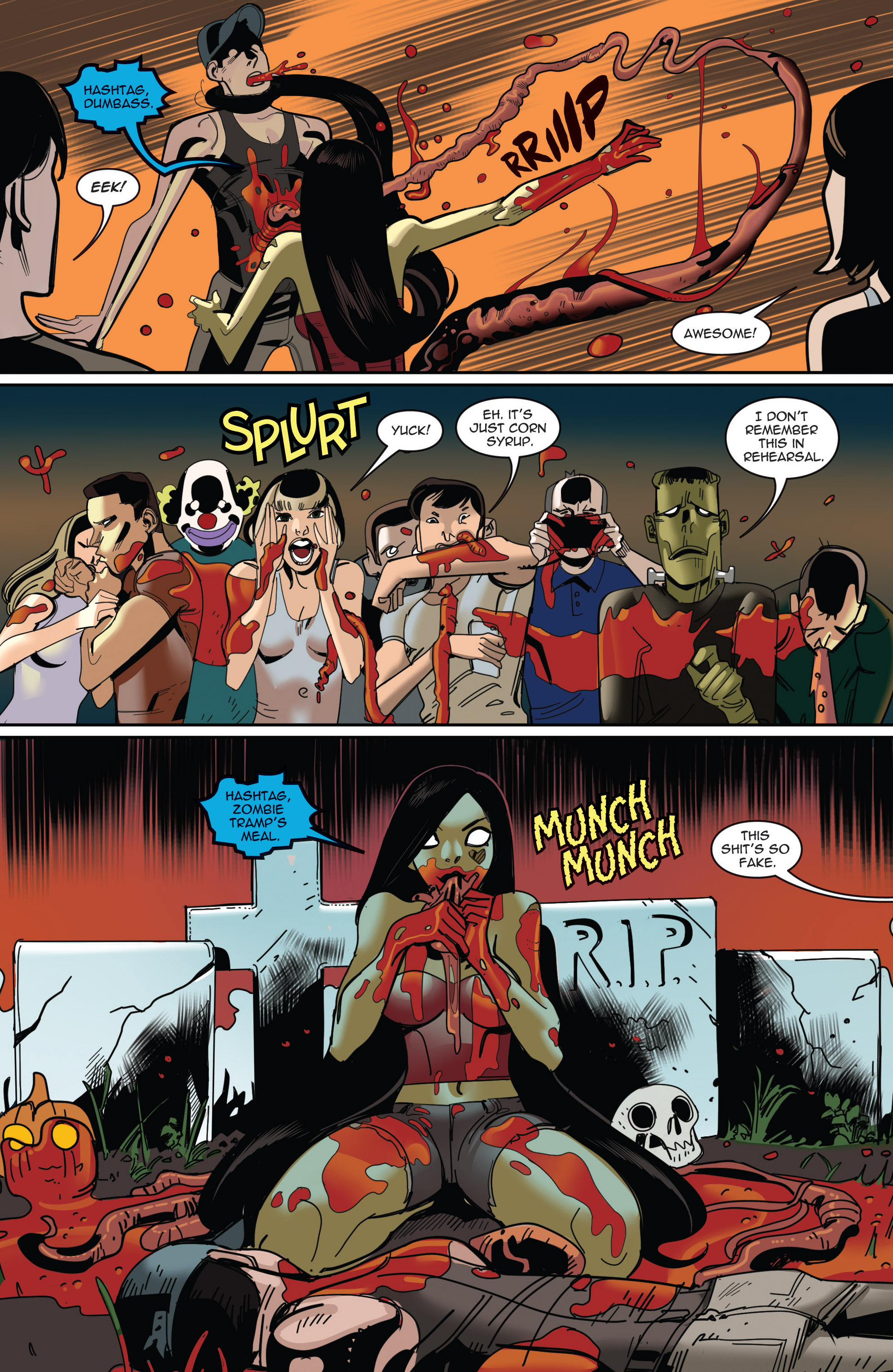 Read online Zombie Tramp Halloween Special comic -  Issue # Full - 15