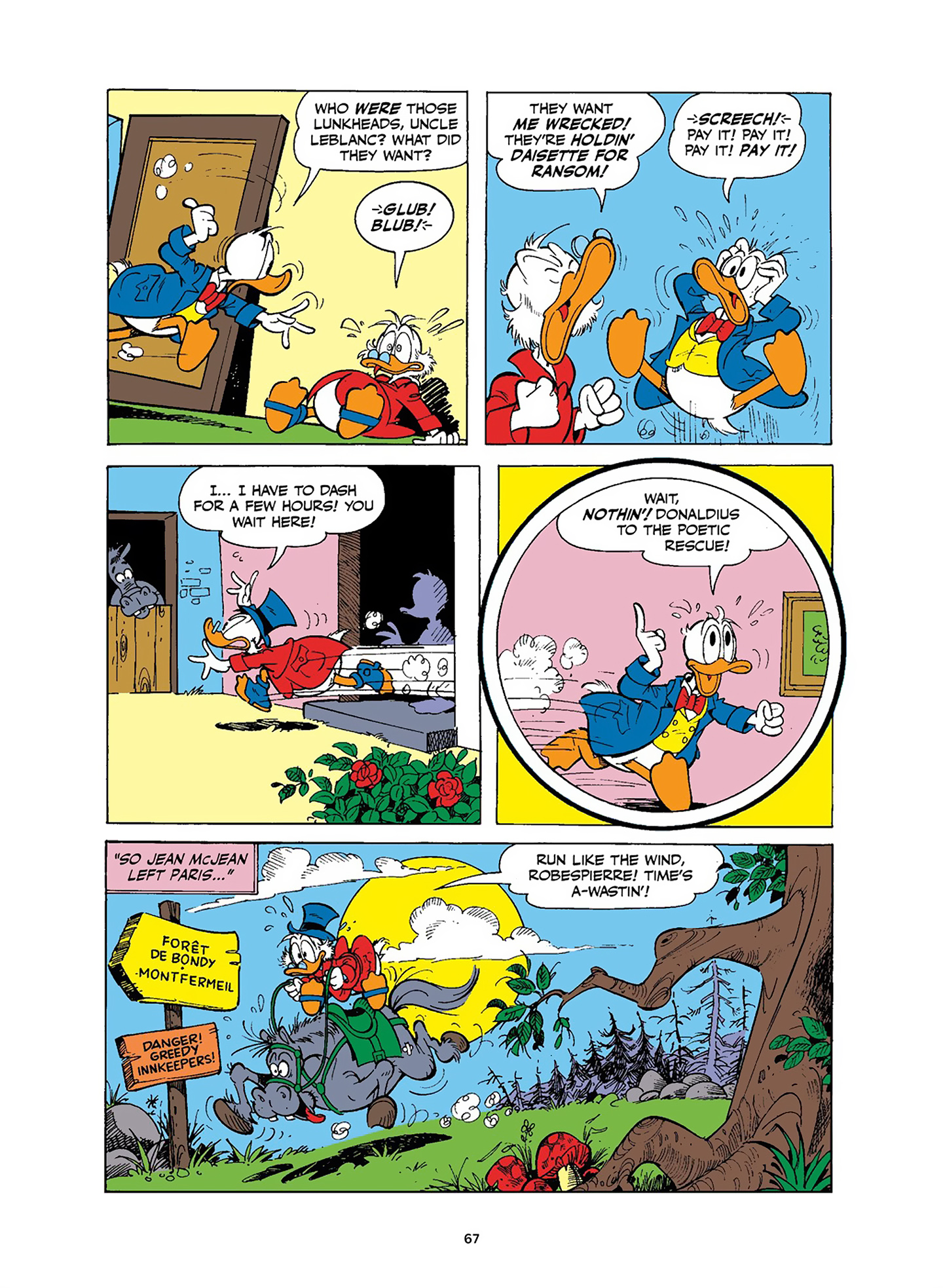 Read online Uncle Scrooge and Donald Duck in Les Misérables and War and Peace comic -  Issue # TPB (Part 1) - 68