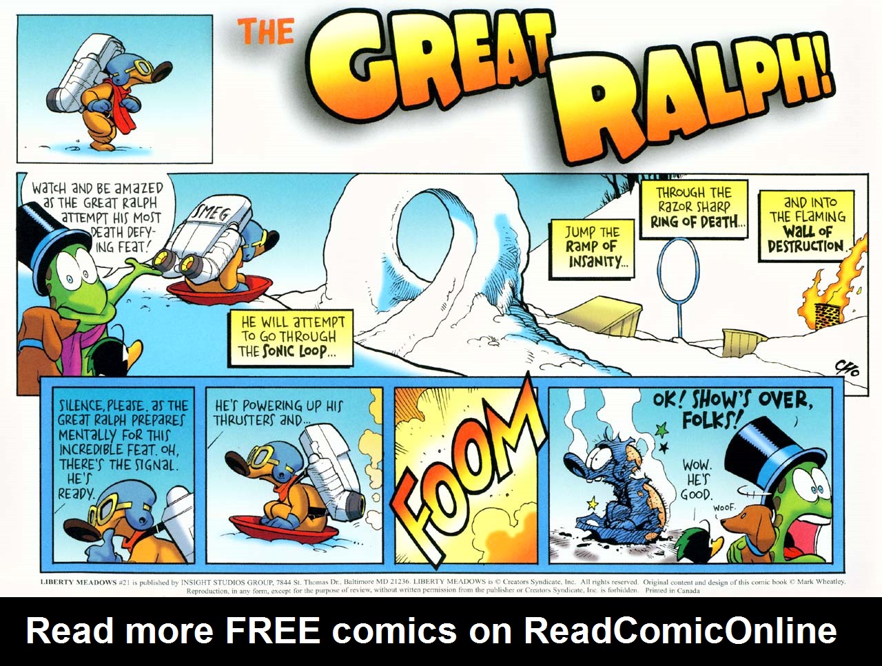 Read online Liberty Meadows comic -  Issue #21 - 2